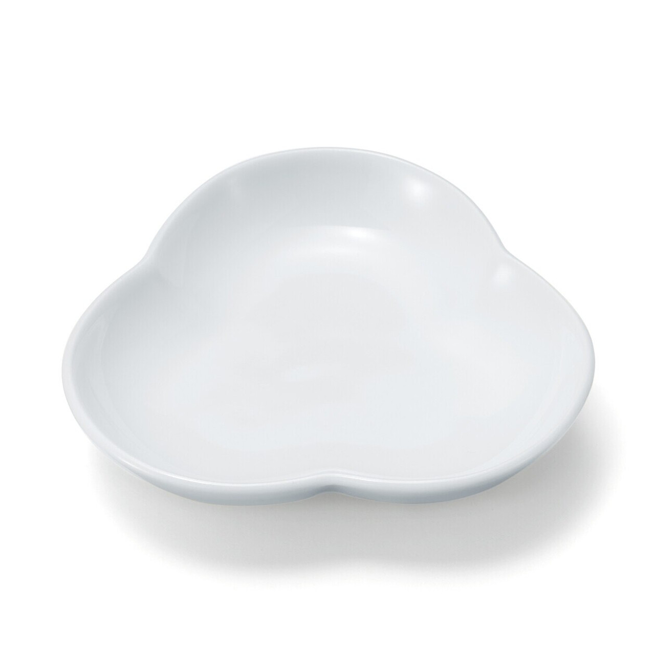 Hasami Ware Porcelain Fortune Plate ‐ Pine White