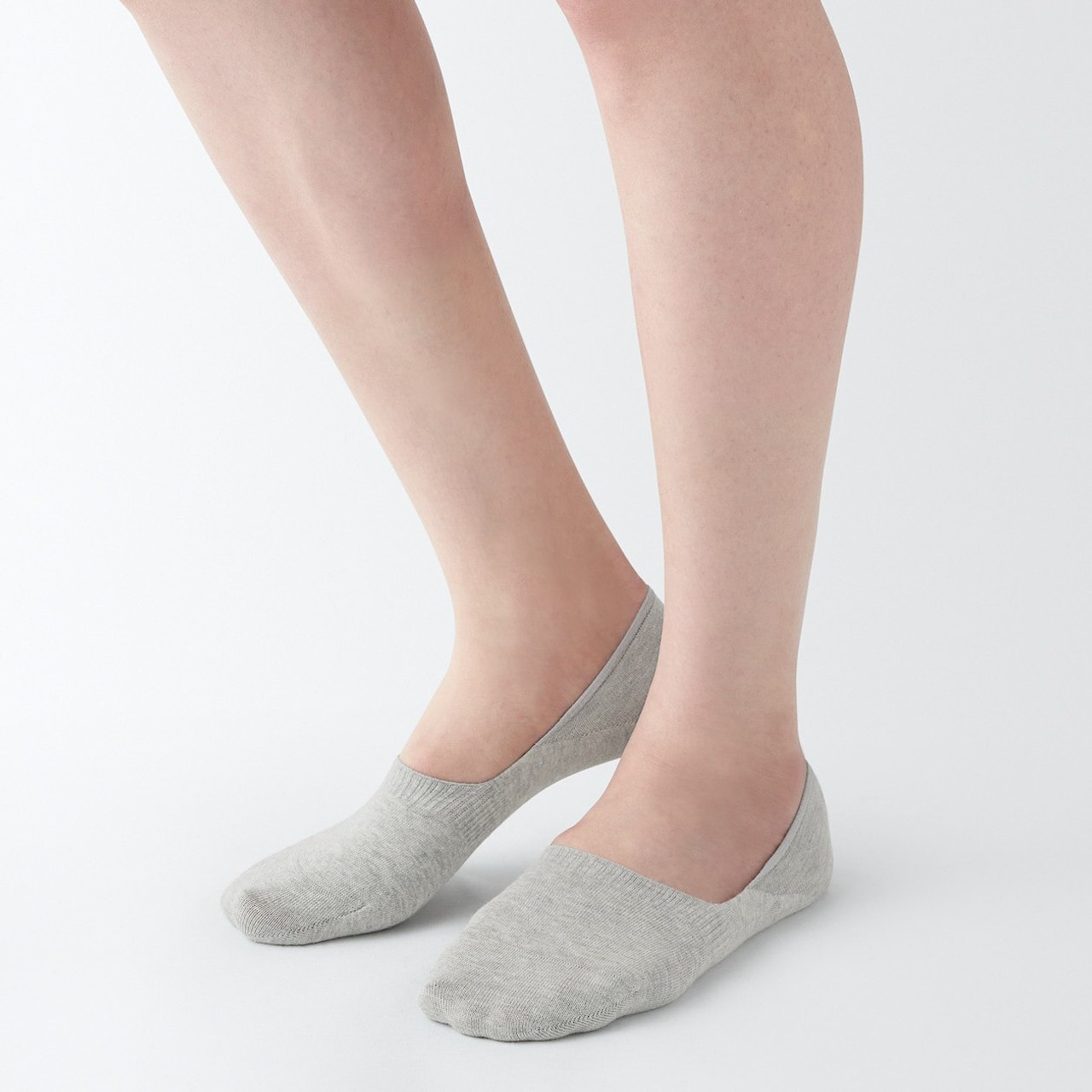 Women's Thin Invisible Socks with Heel Grip.