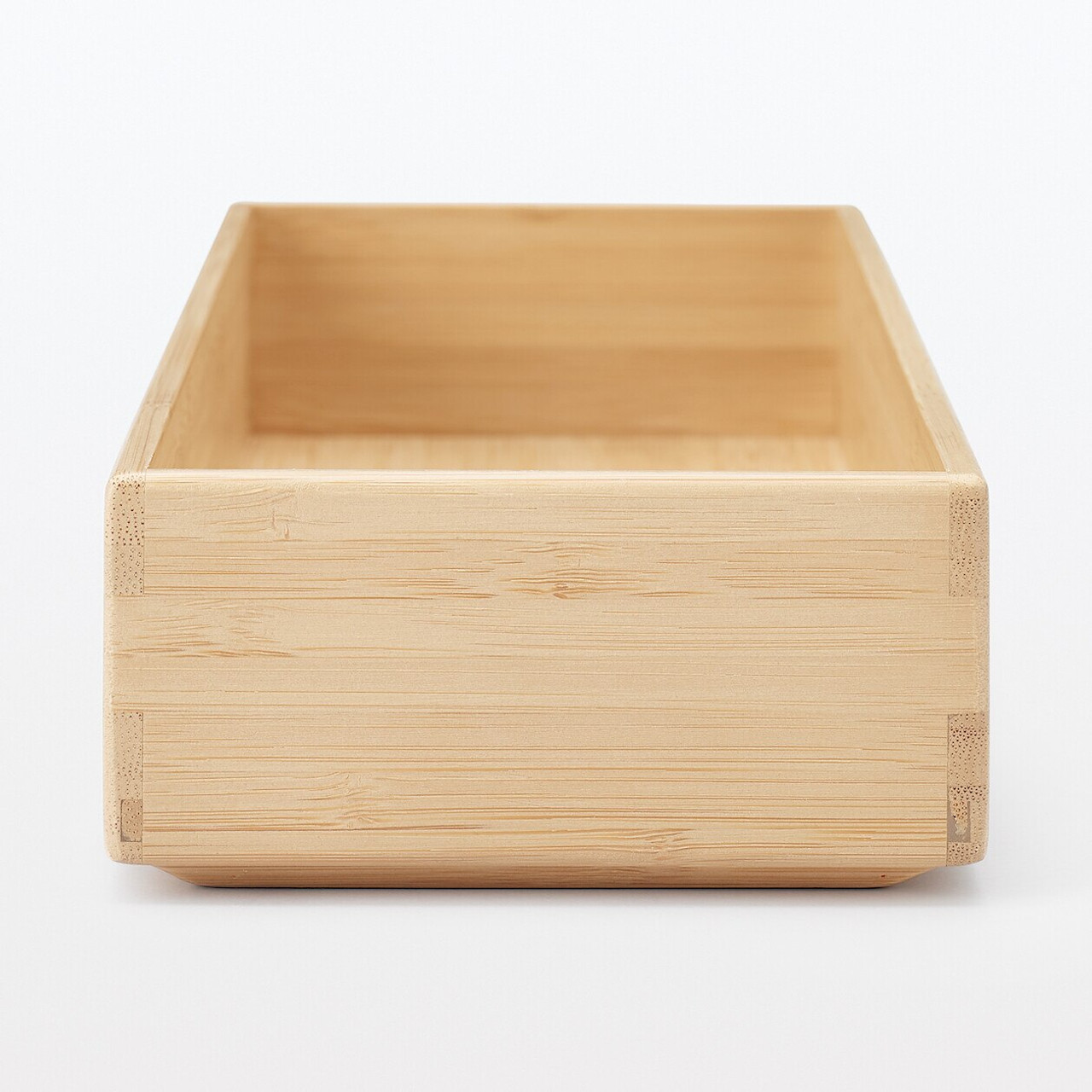 Bamboo organiser box L