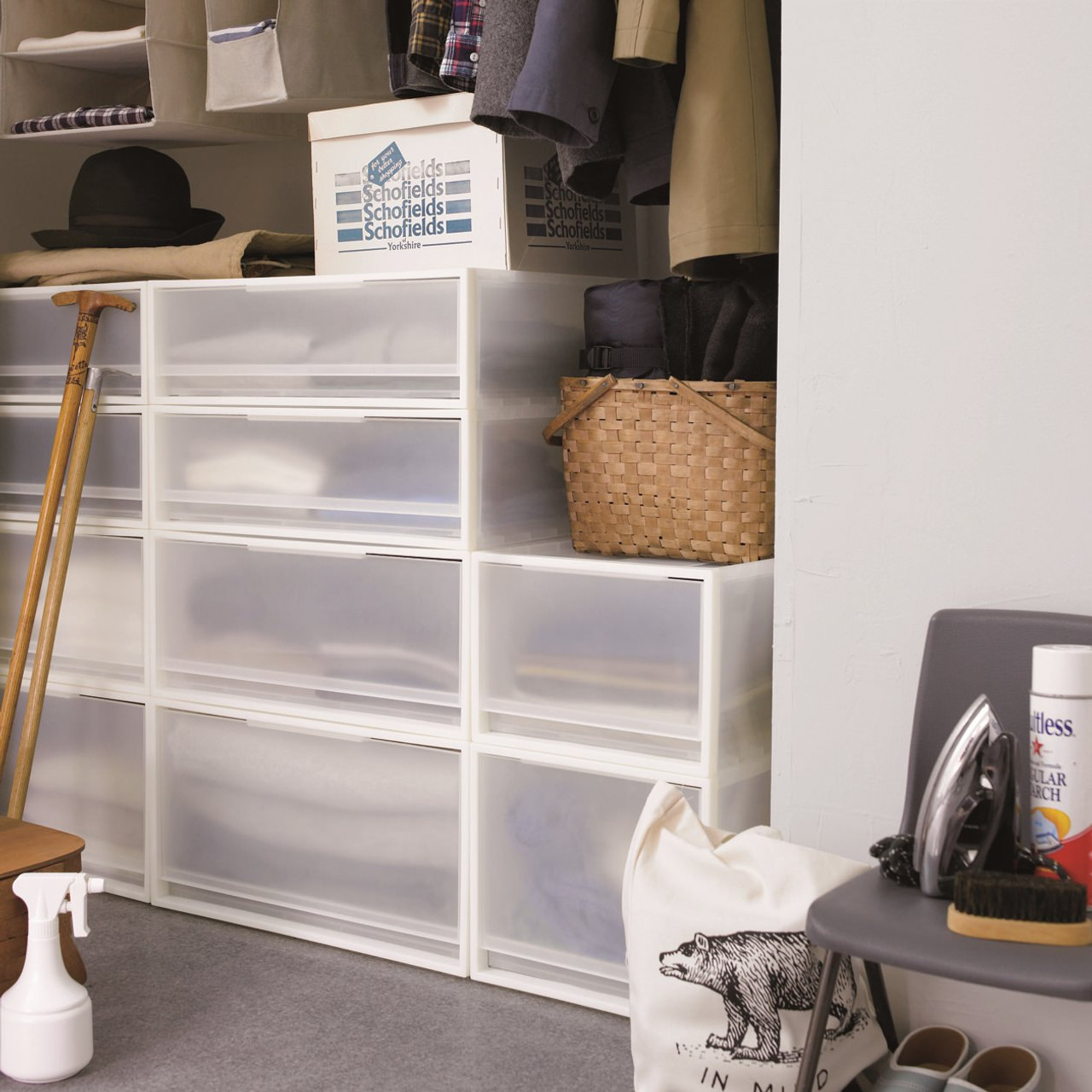 Stackable PP Storage Drawer ‐ 44.5cm ‐ Wide M