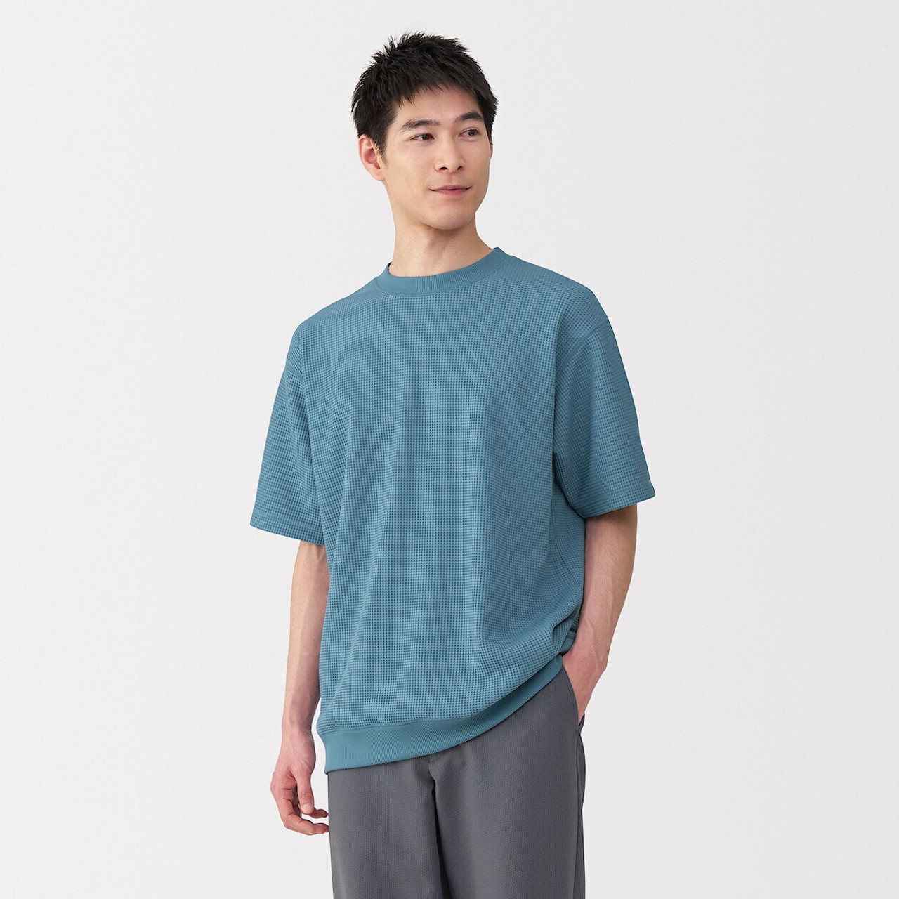 Men's Quick Dry Waffle T‐shirt