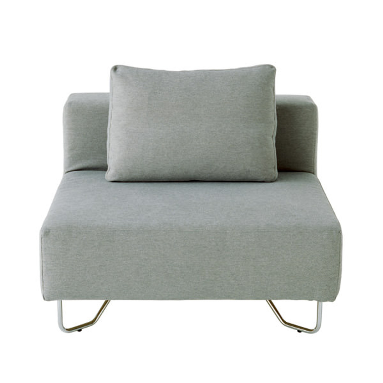 Unit Sofa ‐ Single ‐ Light Grey