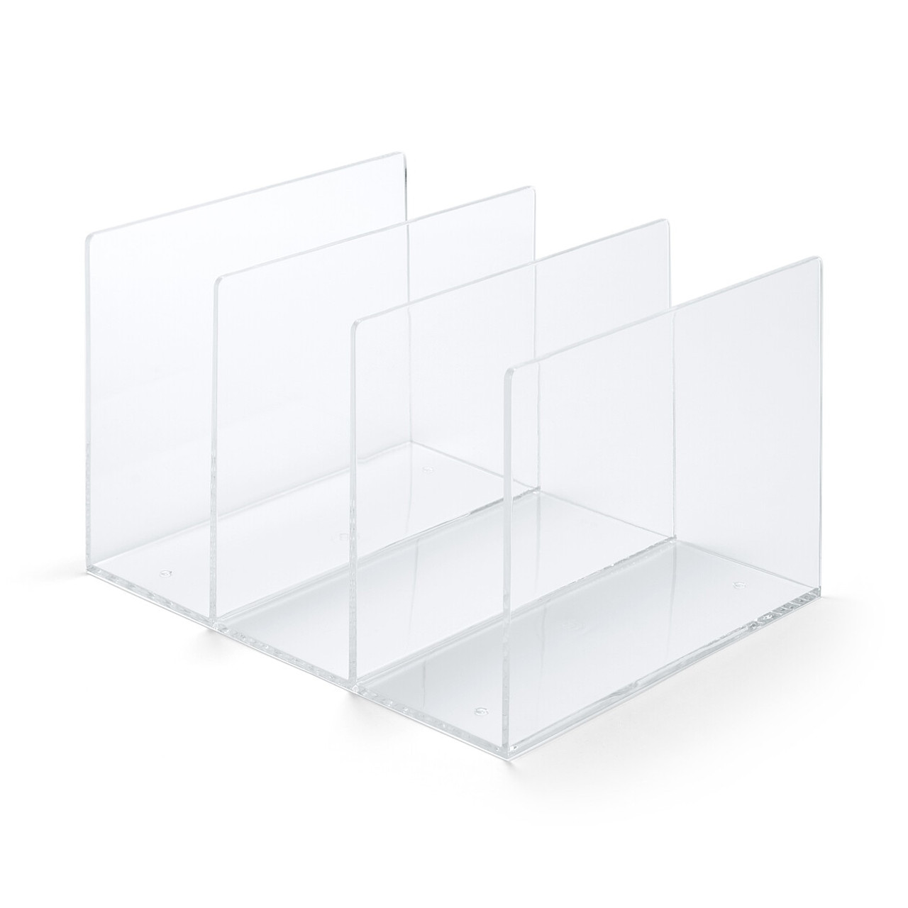 Acrylic 3 Partition Shelf ‐ L.