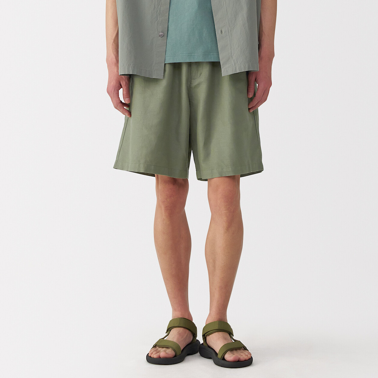 Men's Hemp Blend Twill Shorts