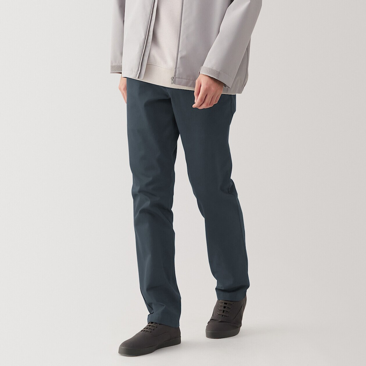 Men's Stretch Slim Chino Trousers‐ Long