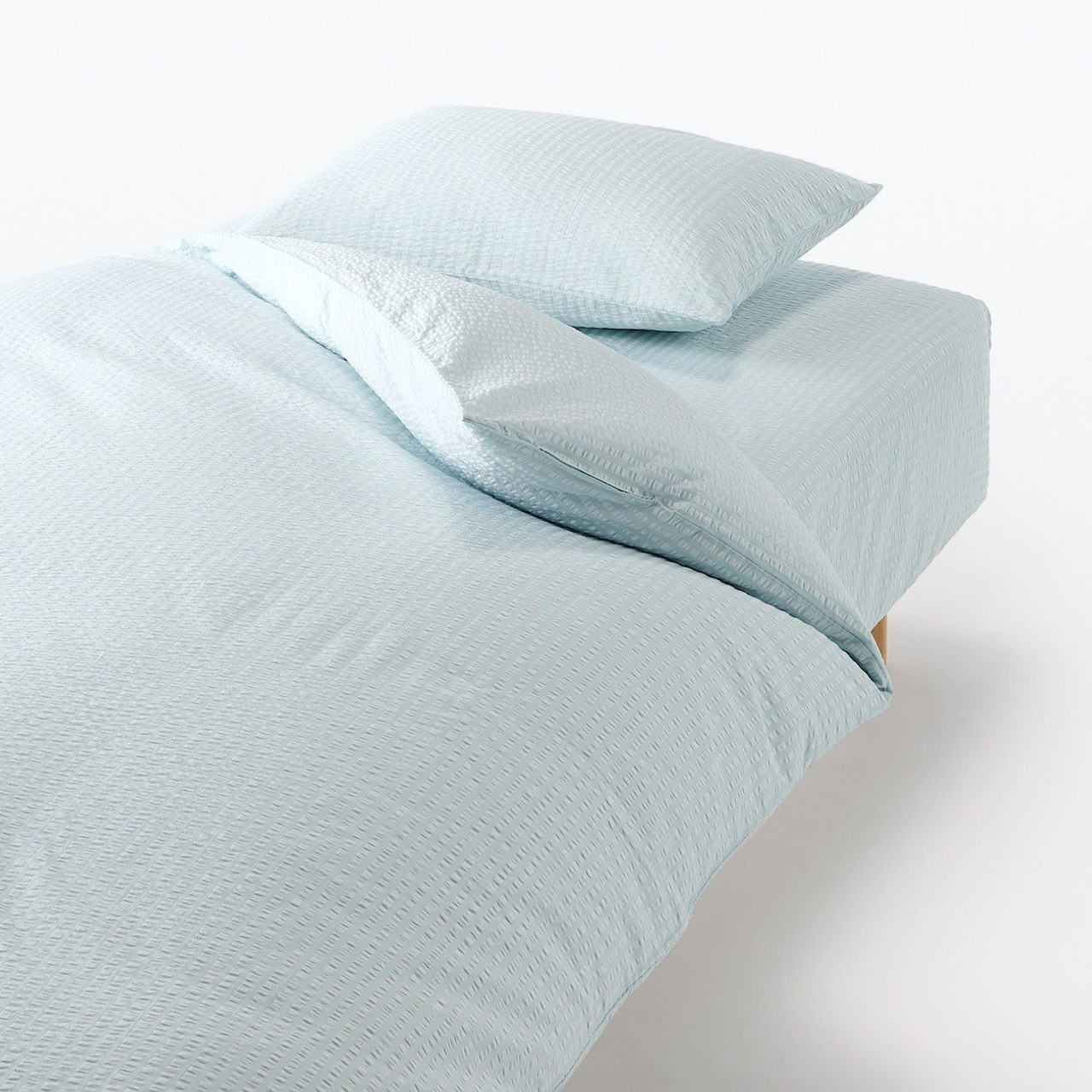 Cotton Seersucker Duvet Cover ‐ Single