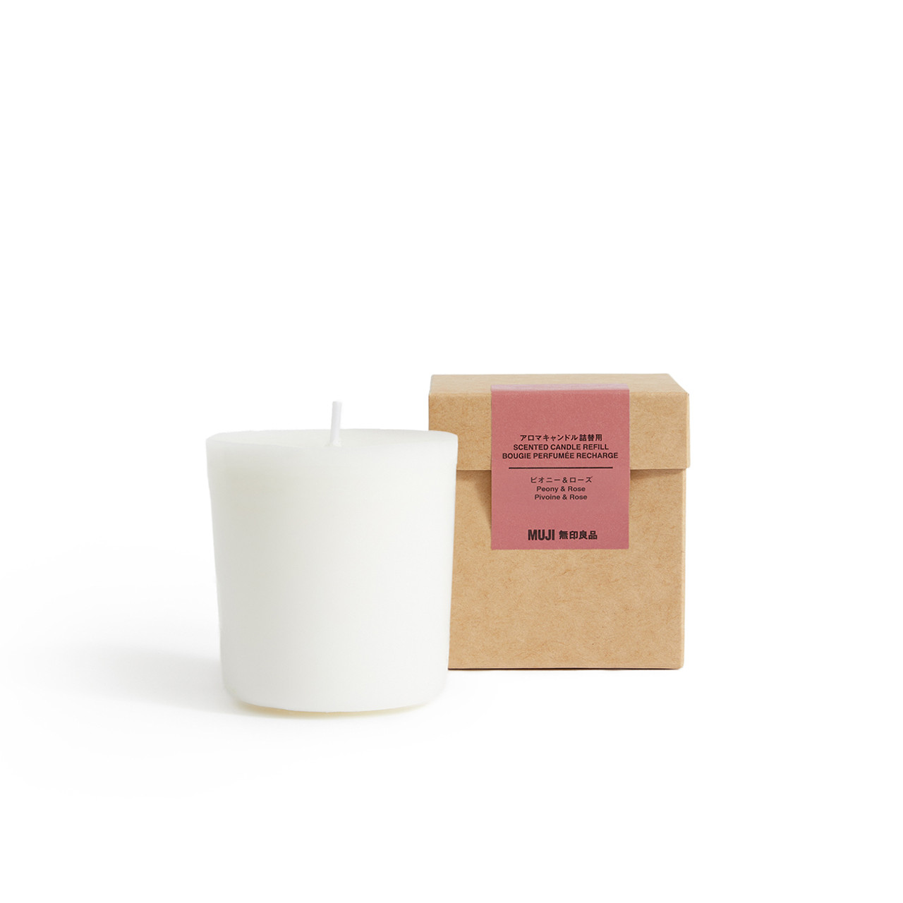 Peony and Rose 1 Wick Candle Refill