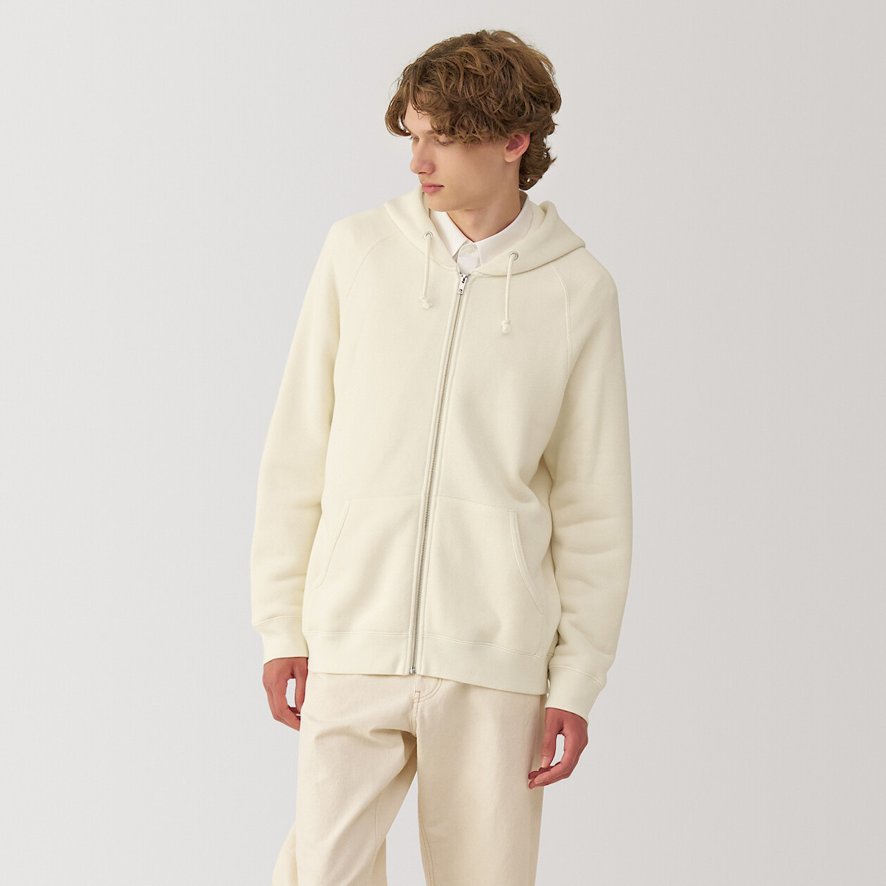 Men's Traditionally Knitted Hooded Sweatshirt
