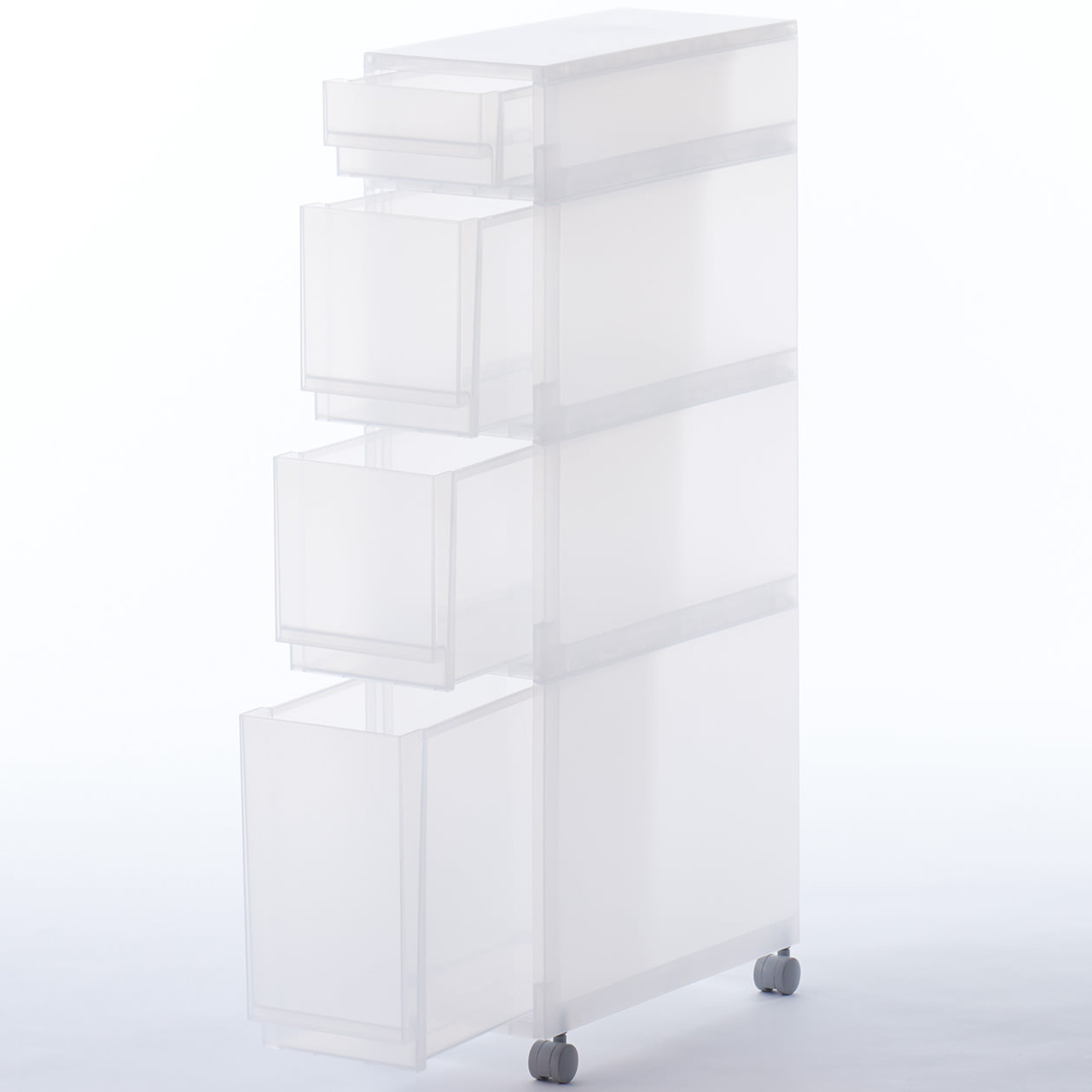 Storage Trolley on Wheels ‐ 4 Drawer