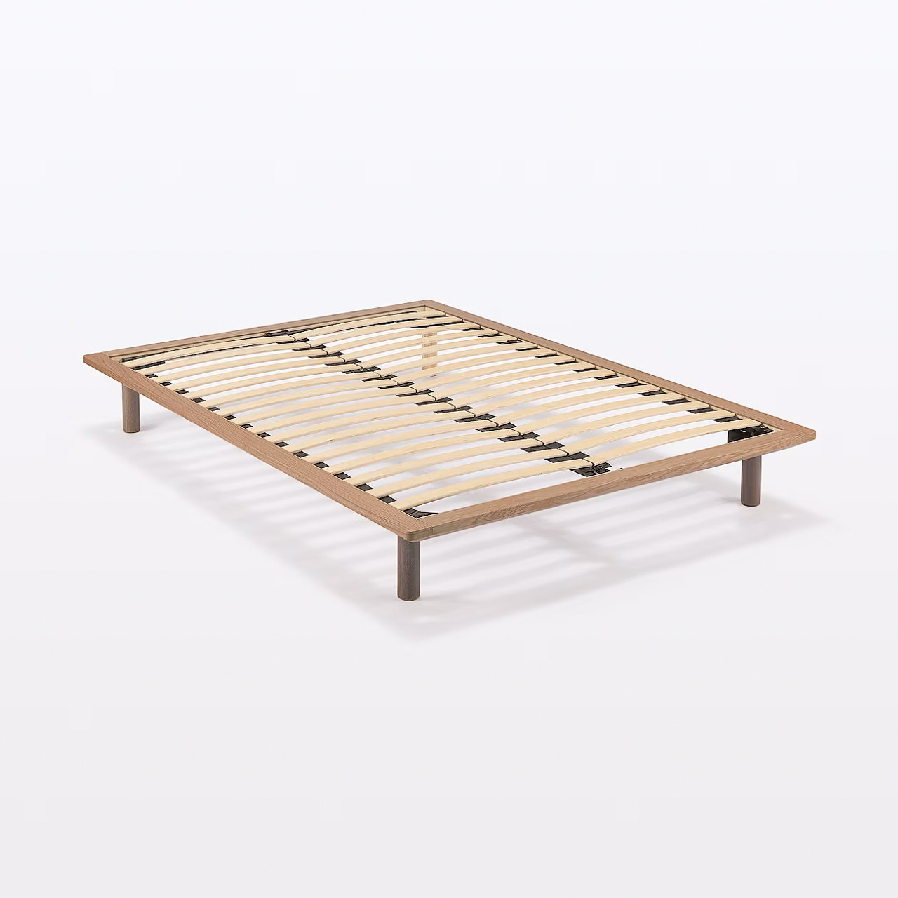 Platform Bed Walnut Main Unit Double