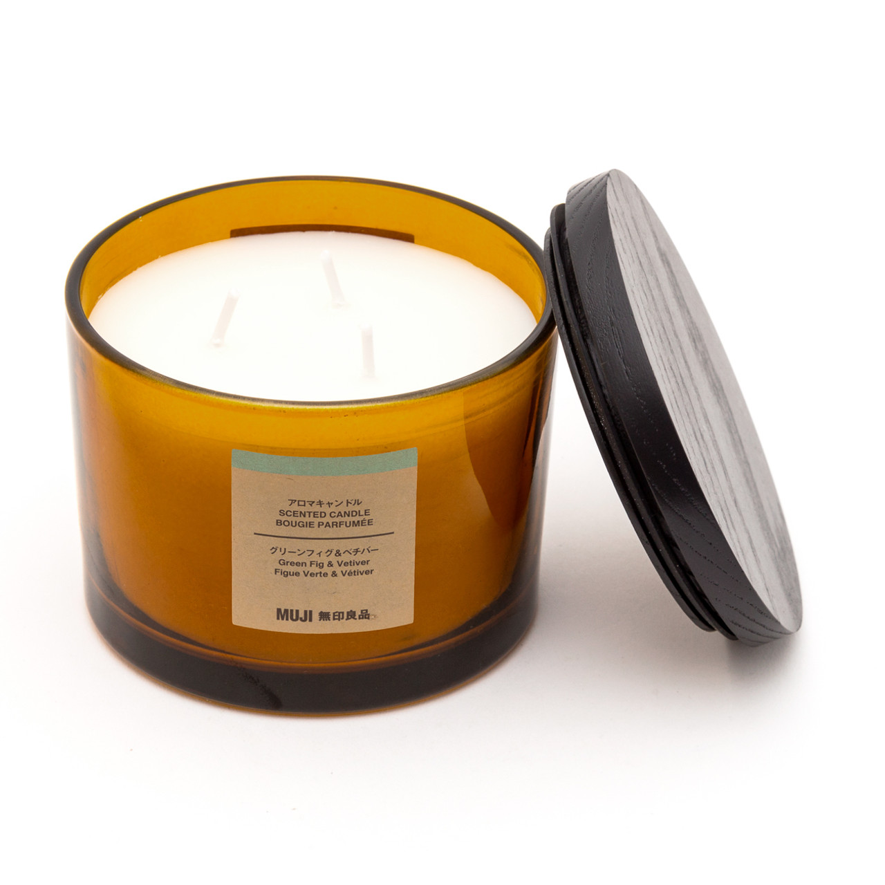 Green Fig and Vetiver 3 Wick Candle
