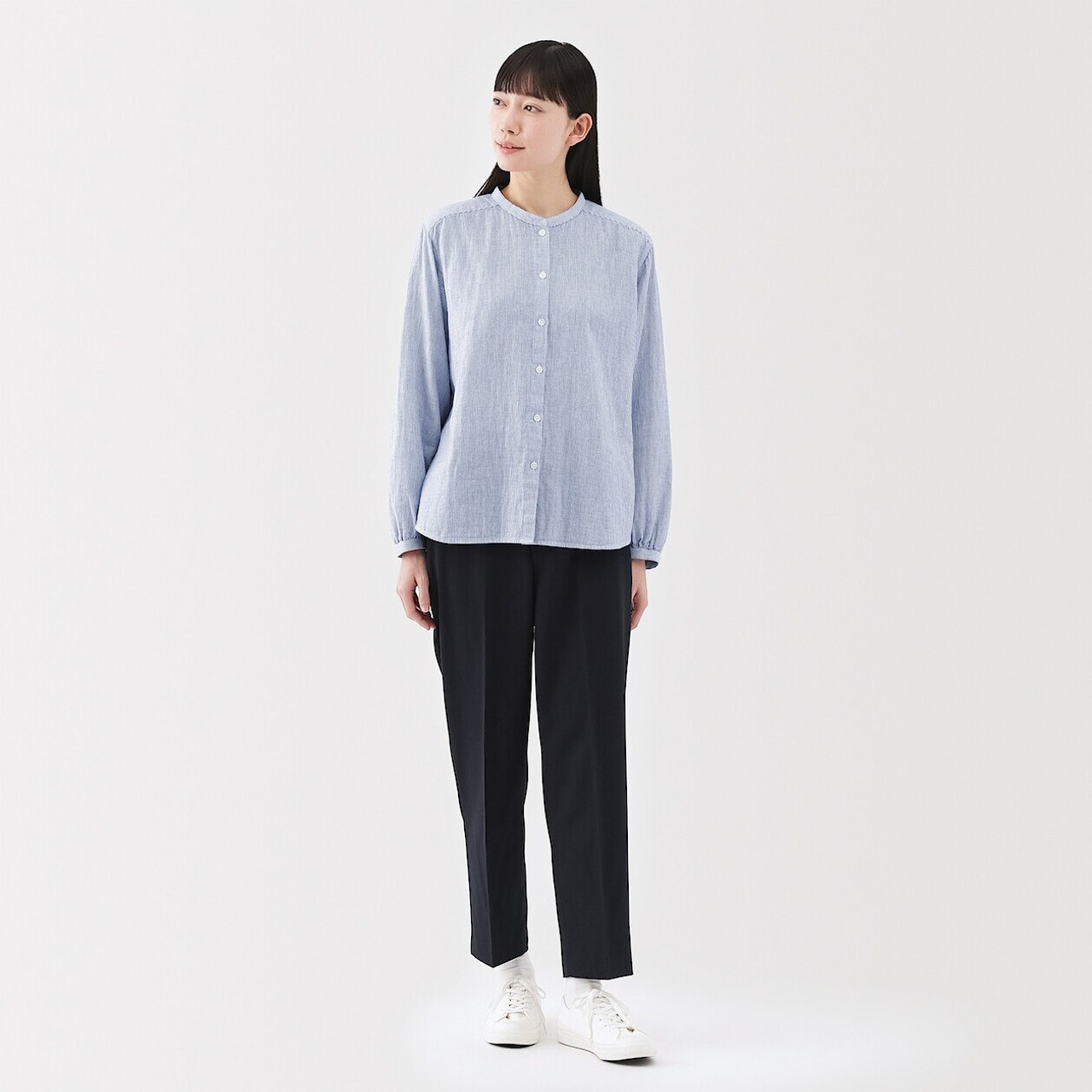 Women's Kapok Blend Double Gauze Blouse