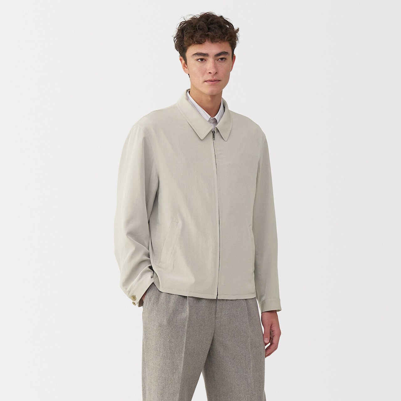 Men's Plant‐Derived Fabric Blend Jacket