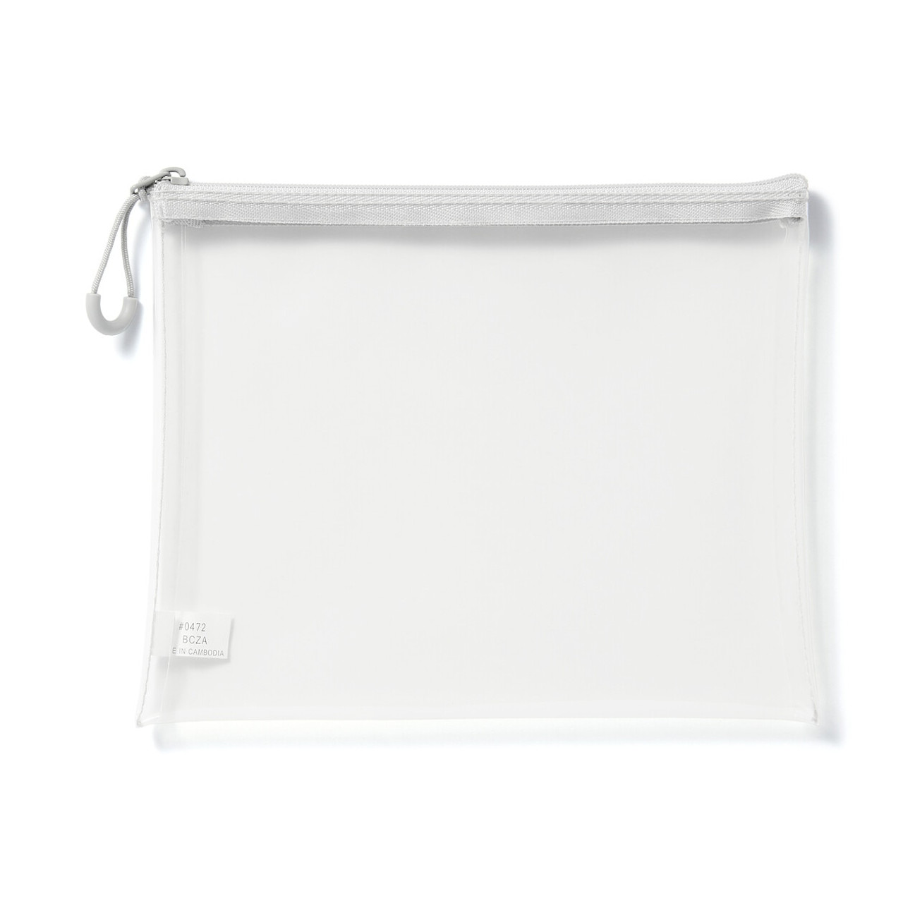 Pochette transparente en TPU 16x19.5cm