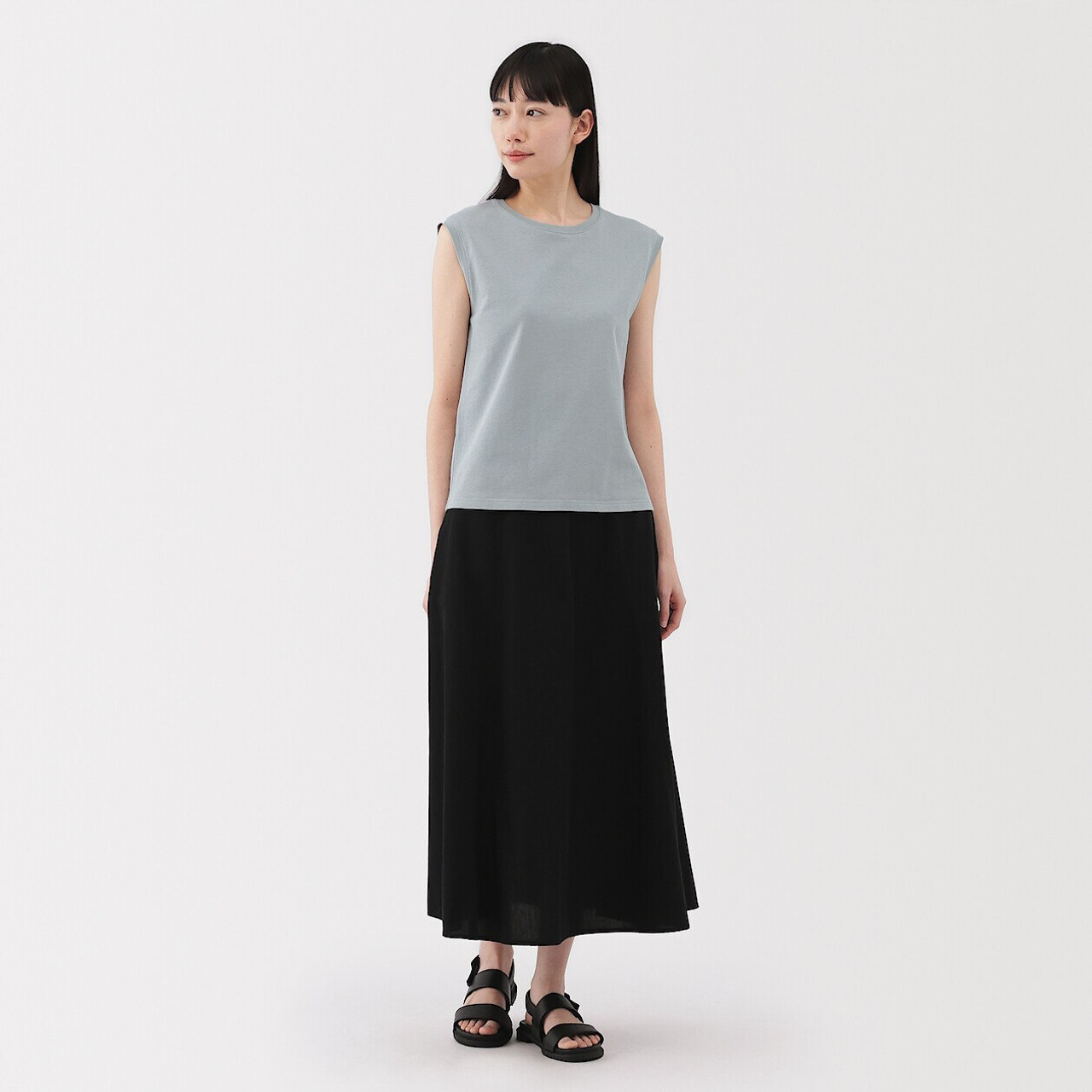 Women's Thick Cotton Cap Sleeve T‐shirt