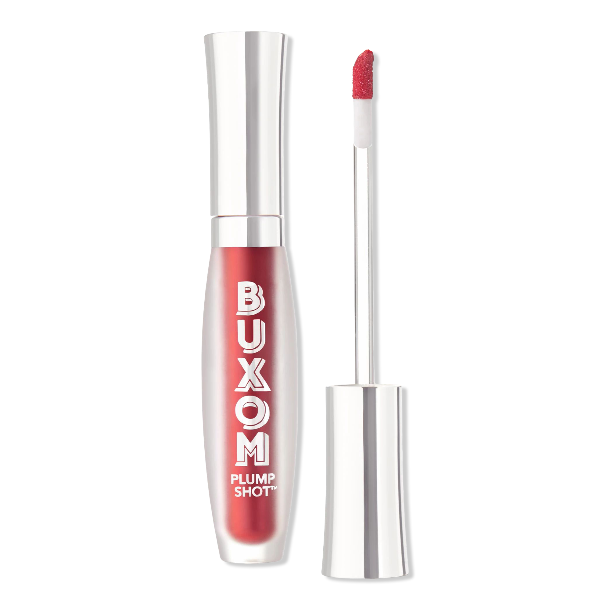 Plump Shot Plumping and Smoothing Lip Serum Gloss with Peptides and Hyaluronic Acid - Filler - Clear