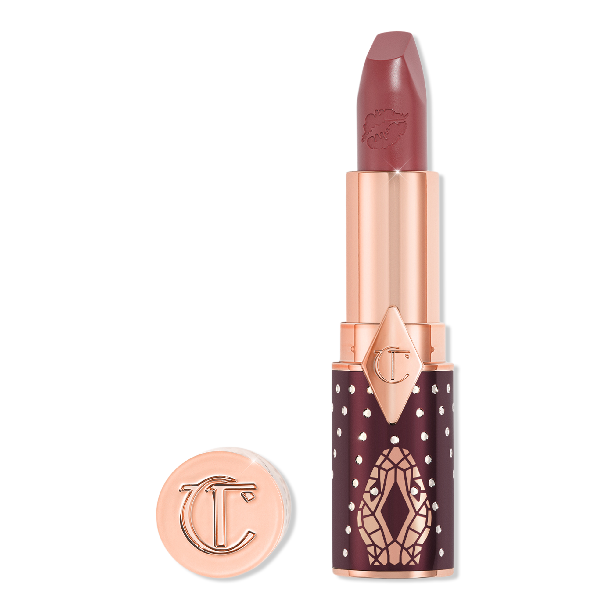 Lunar New Year Kiss of Mystery Satin Shine K.I.S.S.I.N.G. Lipstick - Warm Mauve Pink