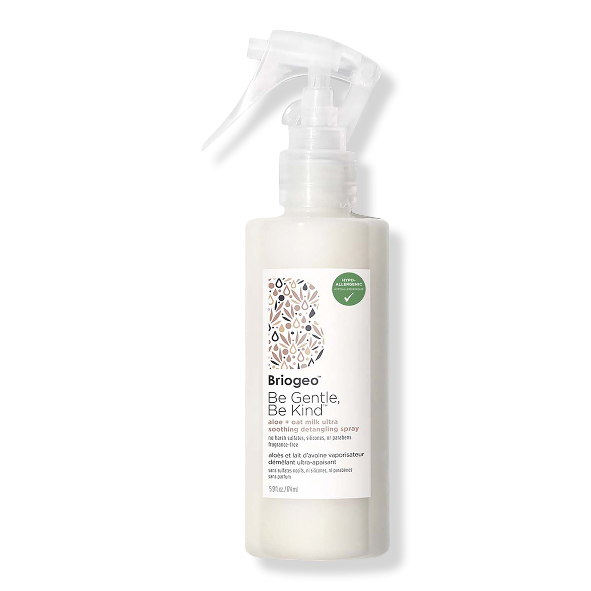 Be Gentle, Be Kind Aloe + Oat Milk Ultra Soothing Fragrance-Free Hypoallergenic Detangler