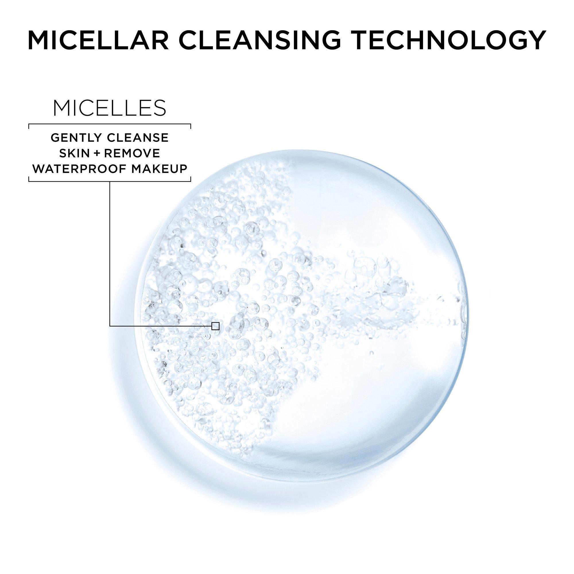 SkinActive Micellar Cleansing Water All-in-1 Waterproof Makeup Remover - 13.5 oz