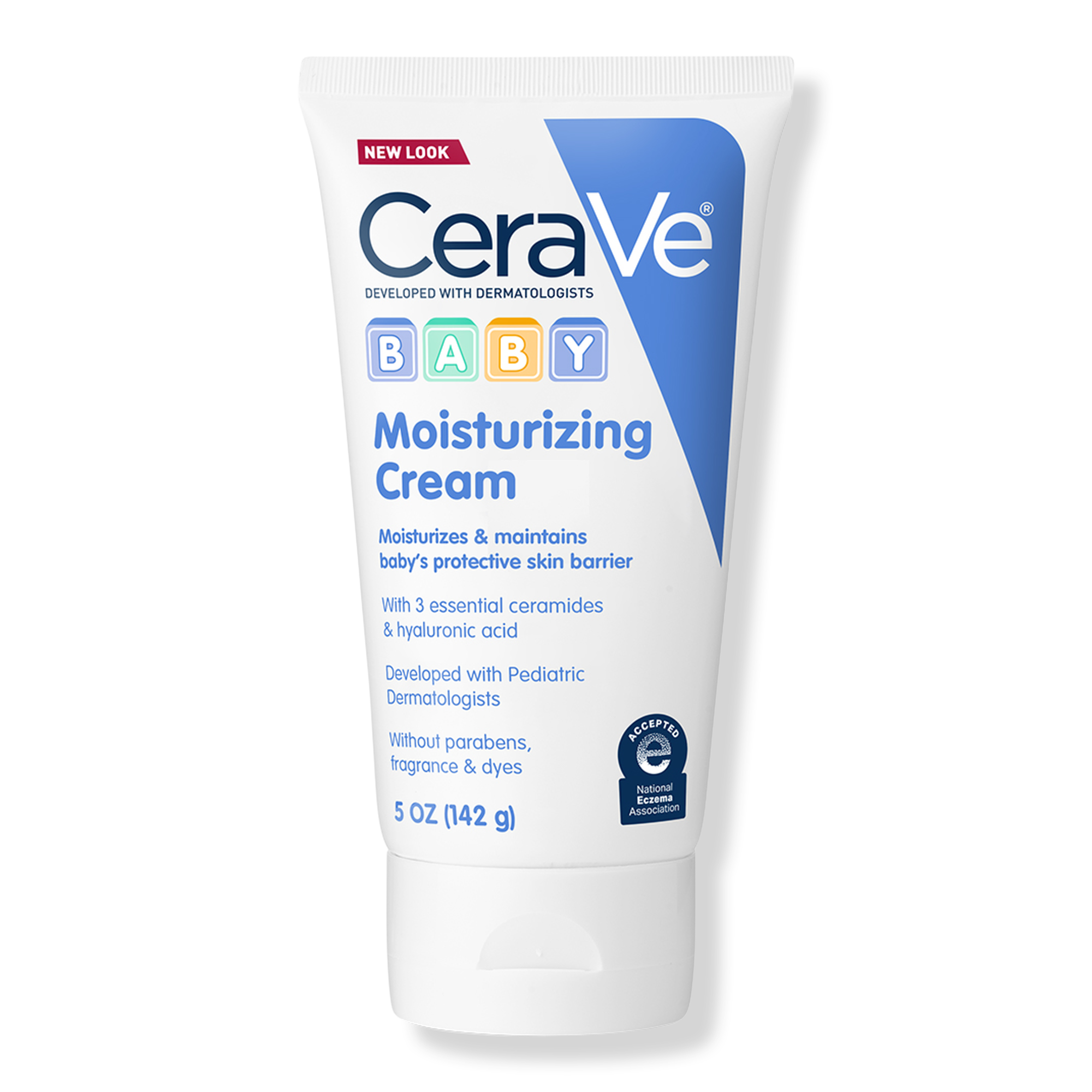 Baby Moisturizing Cream, Gentle Moisturizer for Sensitive Skin & Eczema Prone Skin - 5.0 oz