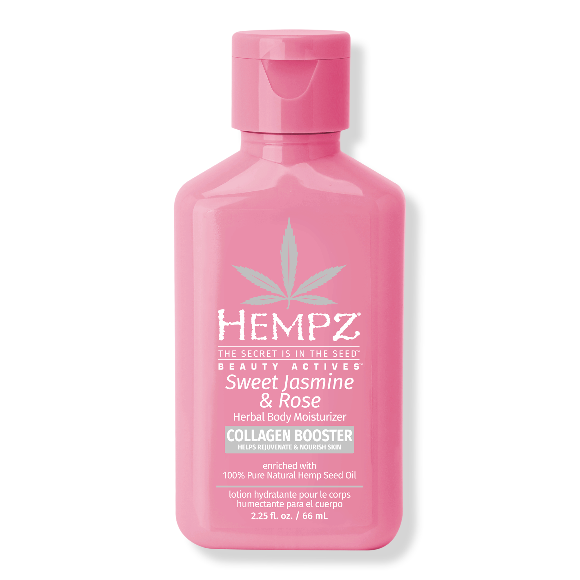 Sweet Jasmine & Rose Smoothing Herbal Body Moisturizer With Collagen - 2.25