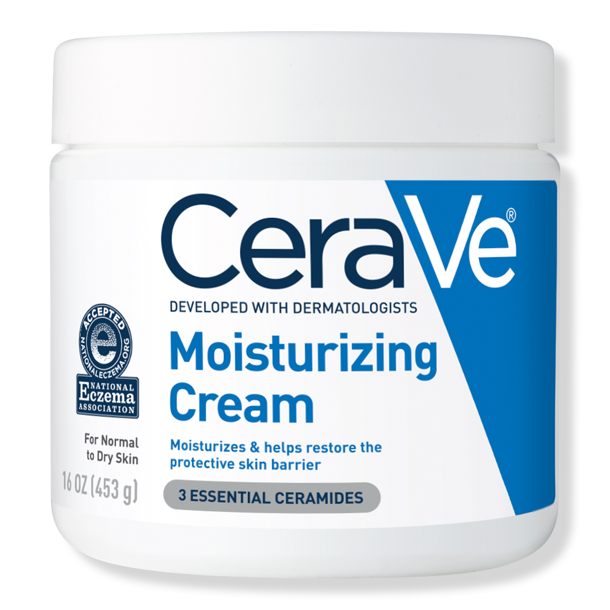 Moisturizing Cream, Body & Face Moisturizer for Balanced to Dry Skin - 16.0 oz