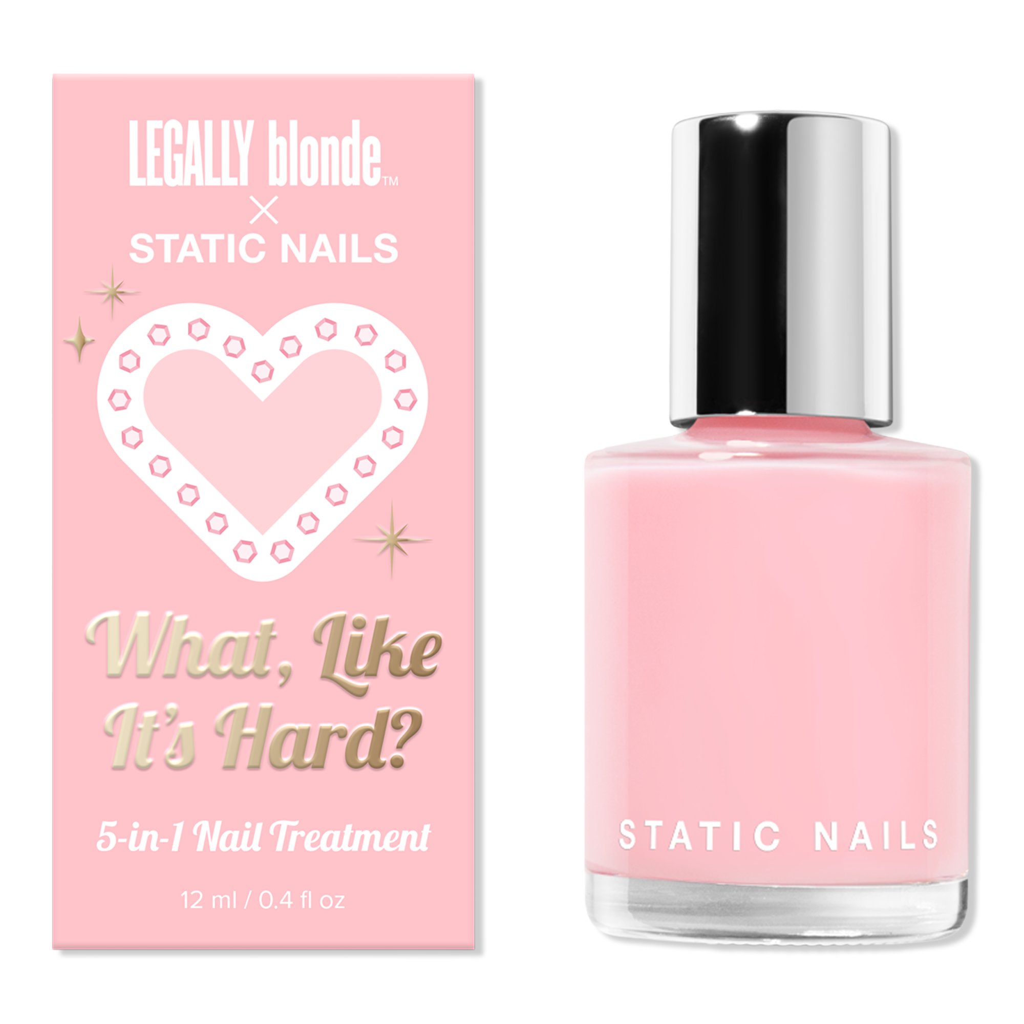 Legally Blonde X Static Nails What, Like It's Hard? 5-in-1 Nail Treatment