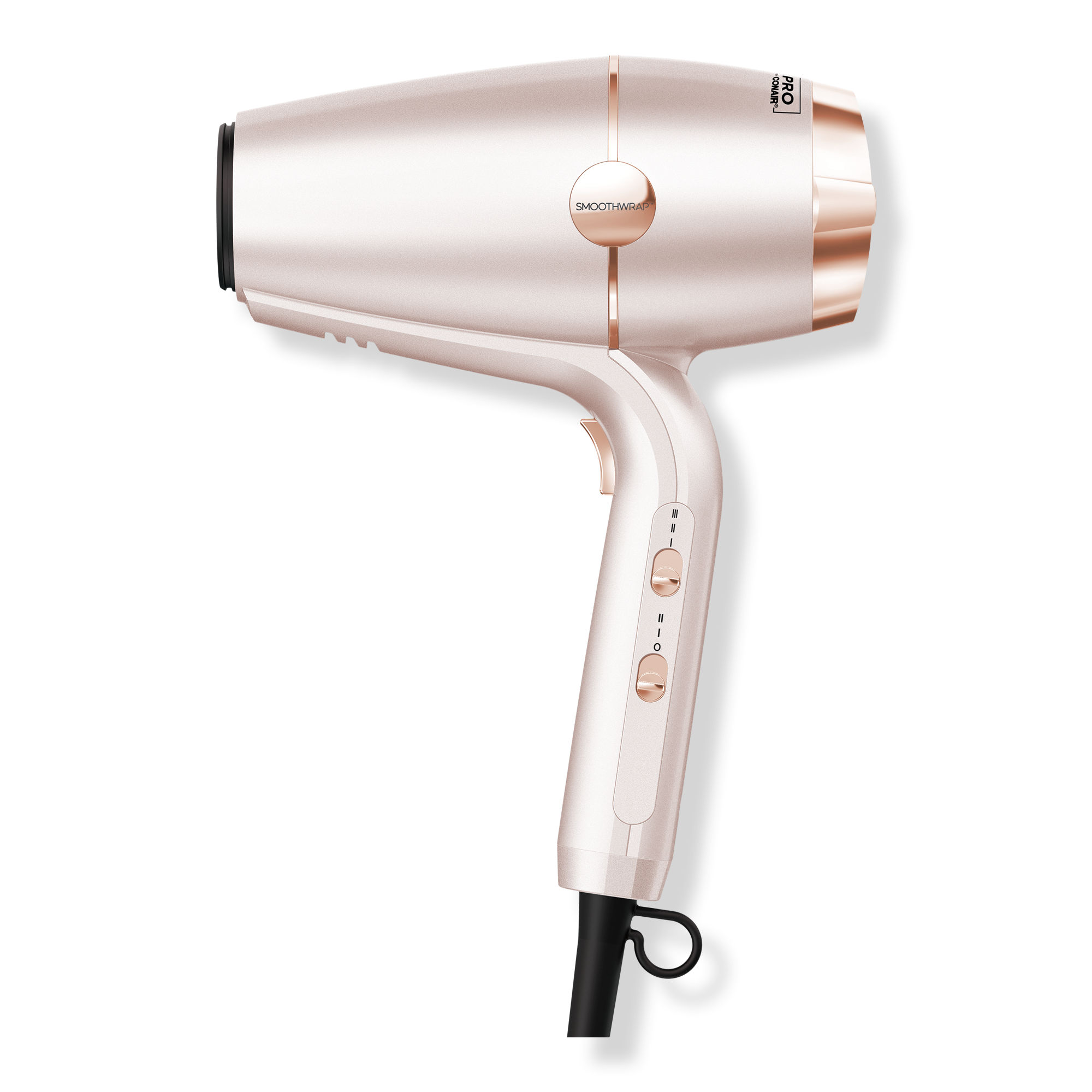 InfinitiPRO By Conair SmoothWrap Hair Dryer with Dual Ion Therapy - Light Blue Metallic