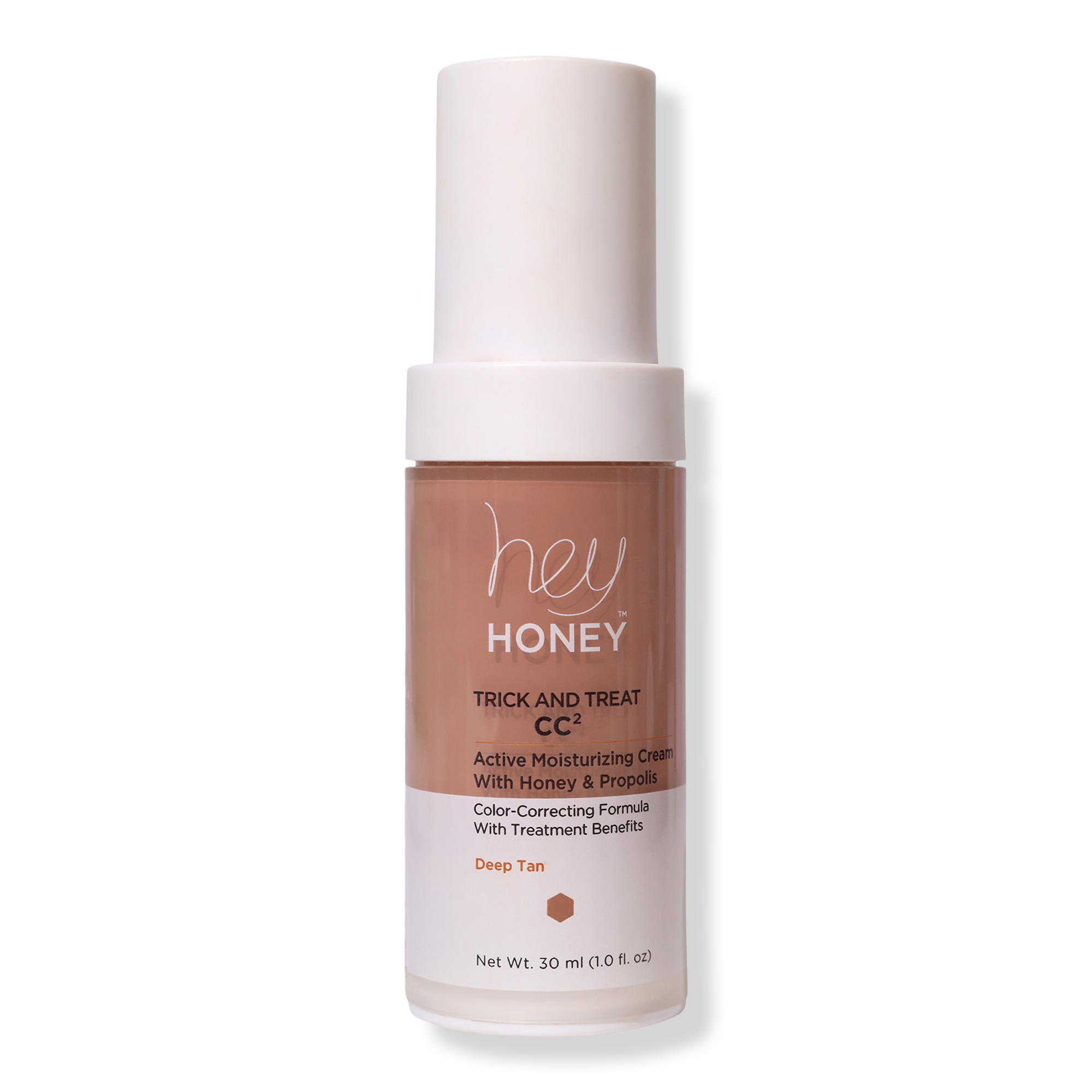 Trick and Treat CC² Active Propolis Color Correcting Cream With Broad Spectrum SPF 45 - Tan