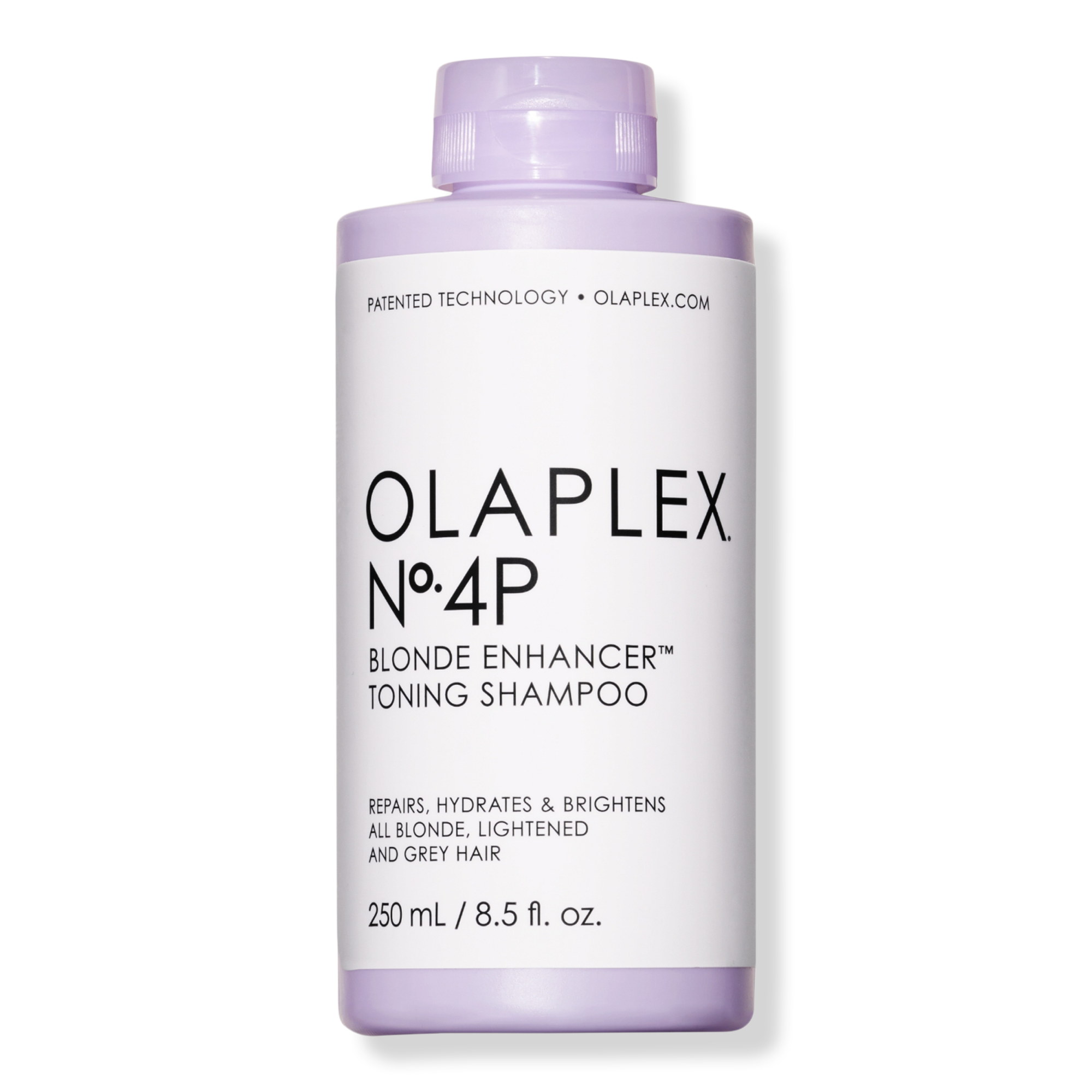 No.4P Blonde Hair Hydrating & Brightening Purple Toning Shampoo - 8.5 oz