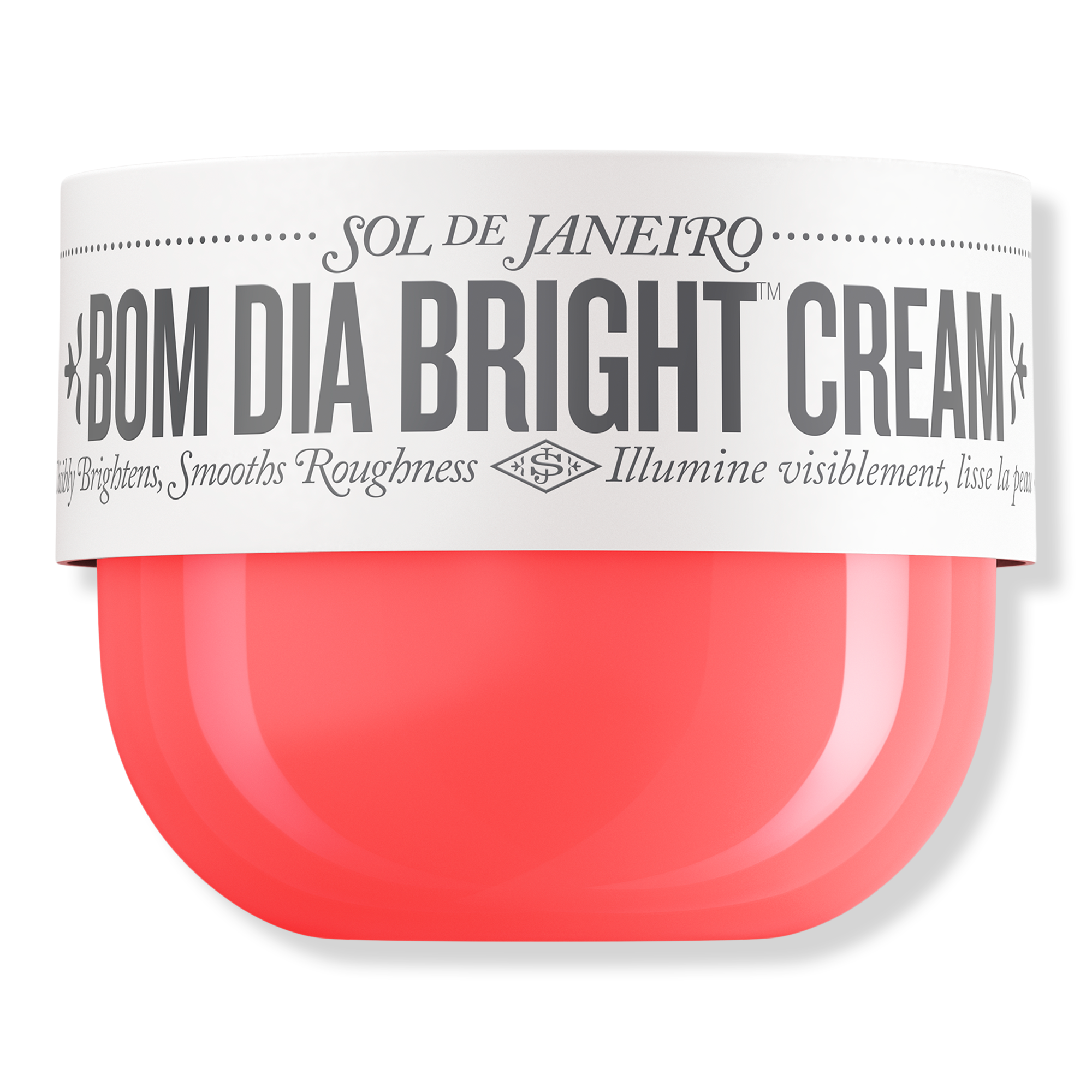 Bom Dia Bright Visibly Brightening and Smoothing Body Cream with Vitamin C - 8.1 oz