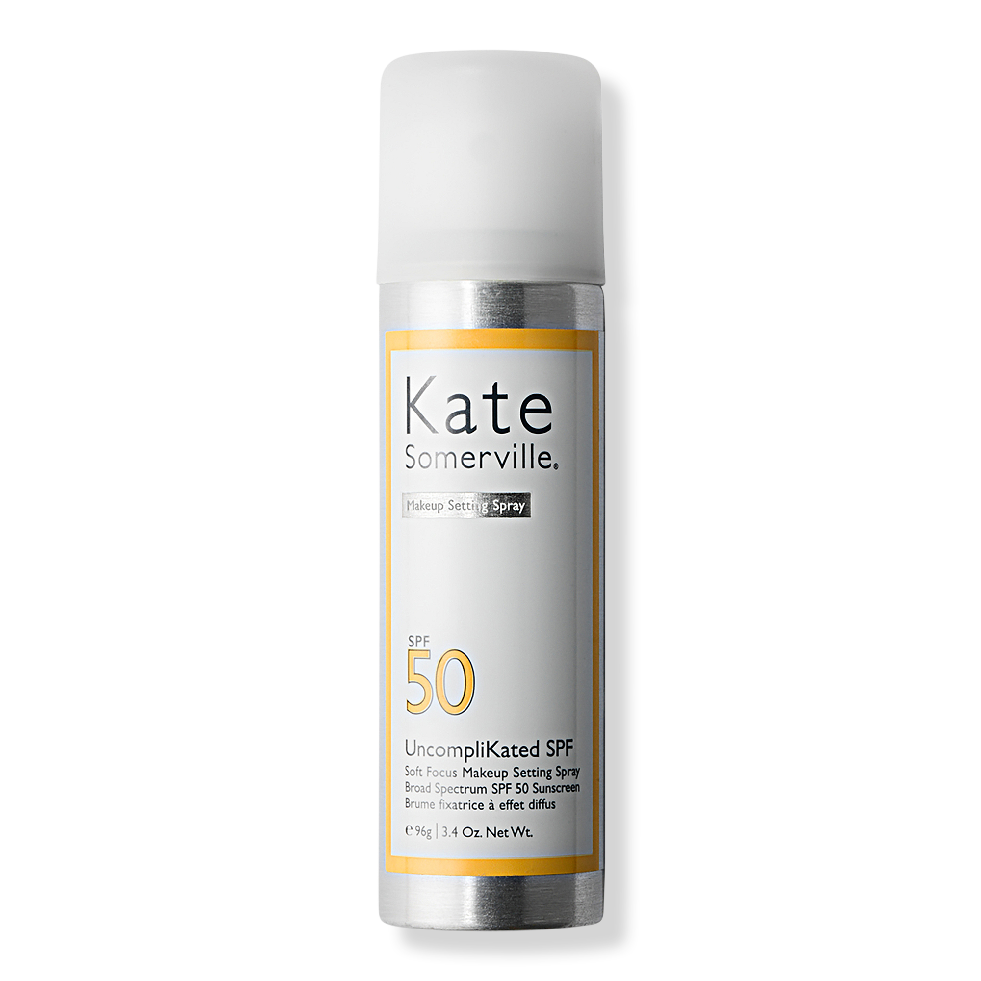 UncompliKated SPF Soft Focus Makeup Setting Spray Broad Spectrum SPF 50 Sunscreen