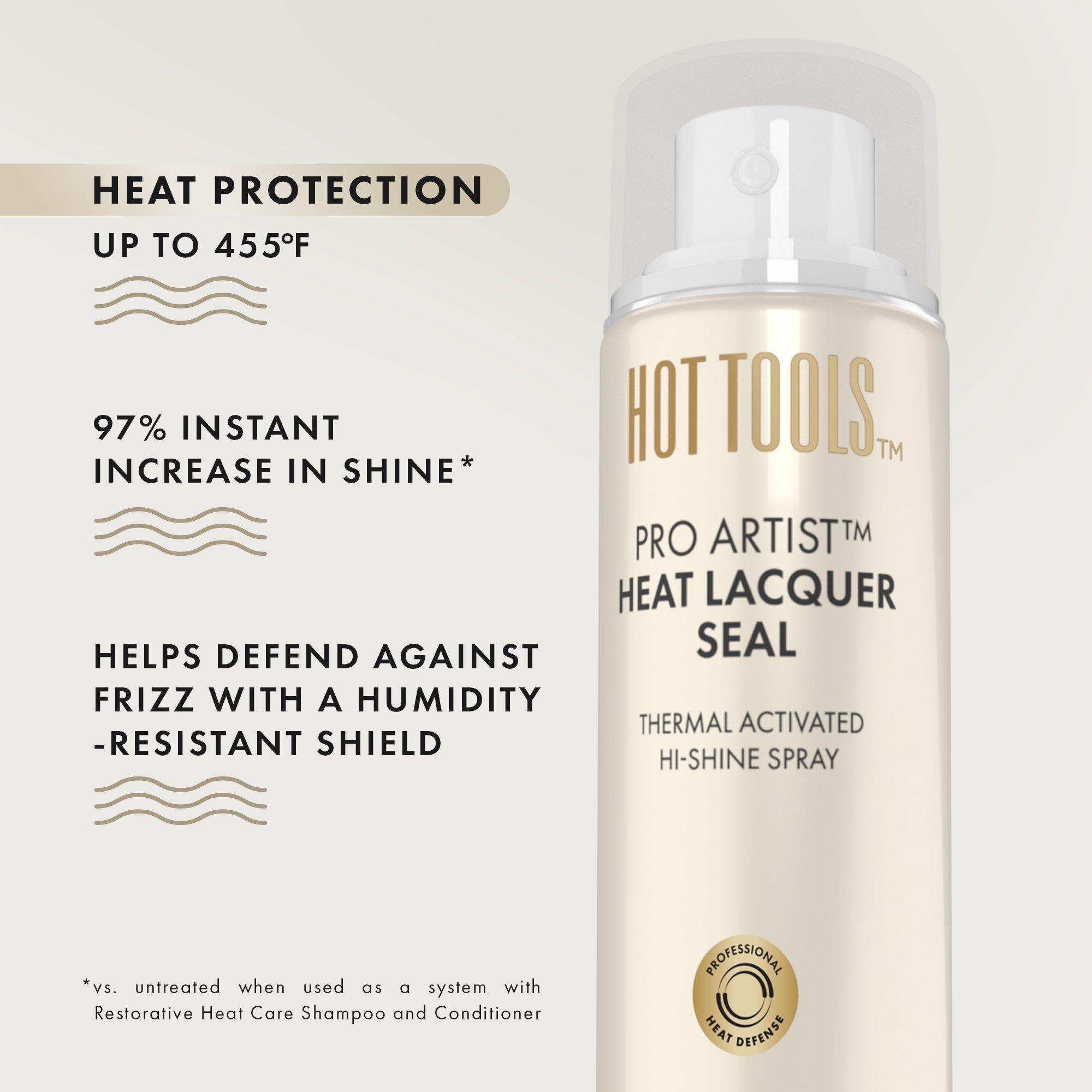 Travel Size Pro Artist Heat Lacquer Seal Thermal Activated Hi-Shine Spray