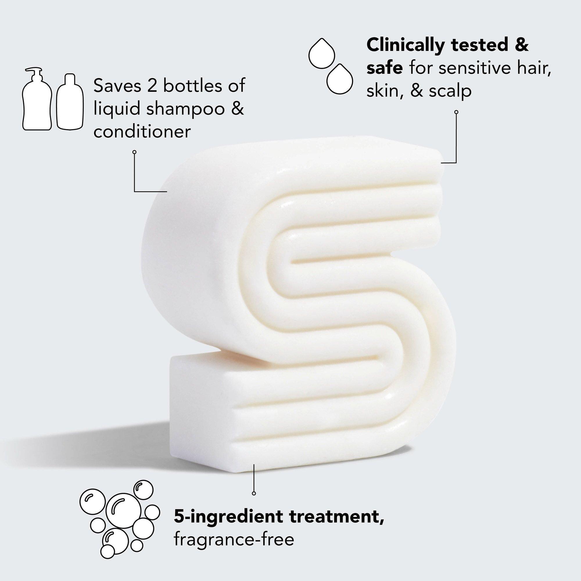 Ultra Sensitive Solid Shampoo & Body Wash and Conditioner & Shave Bar Combo Pack