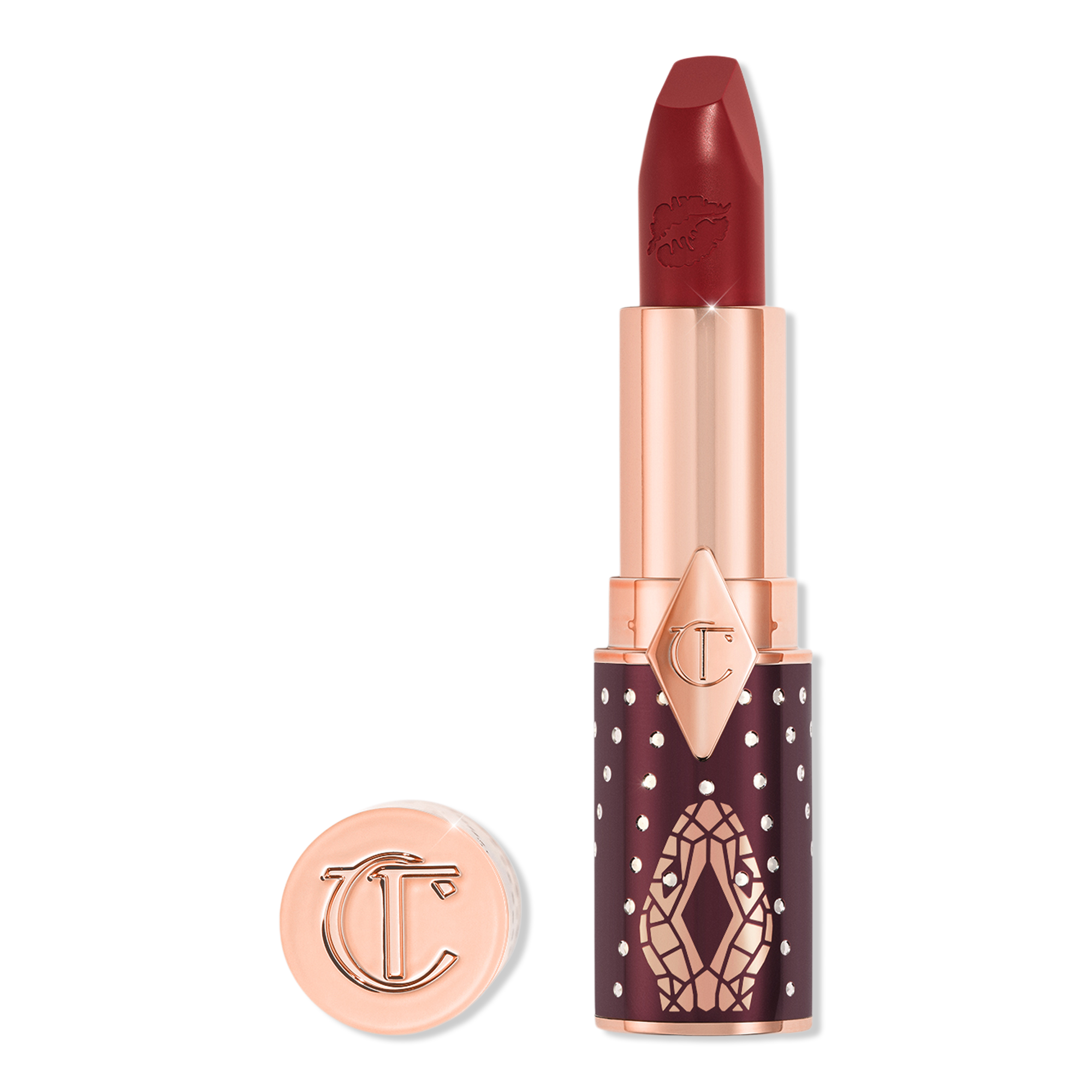 Lunar New Year Kiss of Fortune Matte Revolution Lipstick - Tawny Orange Red