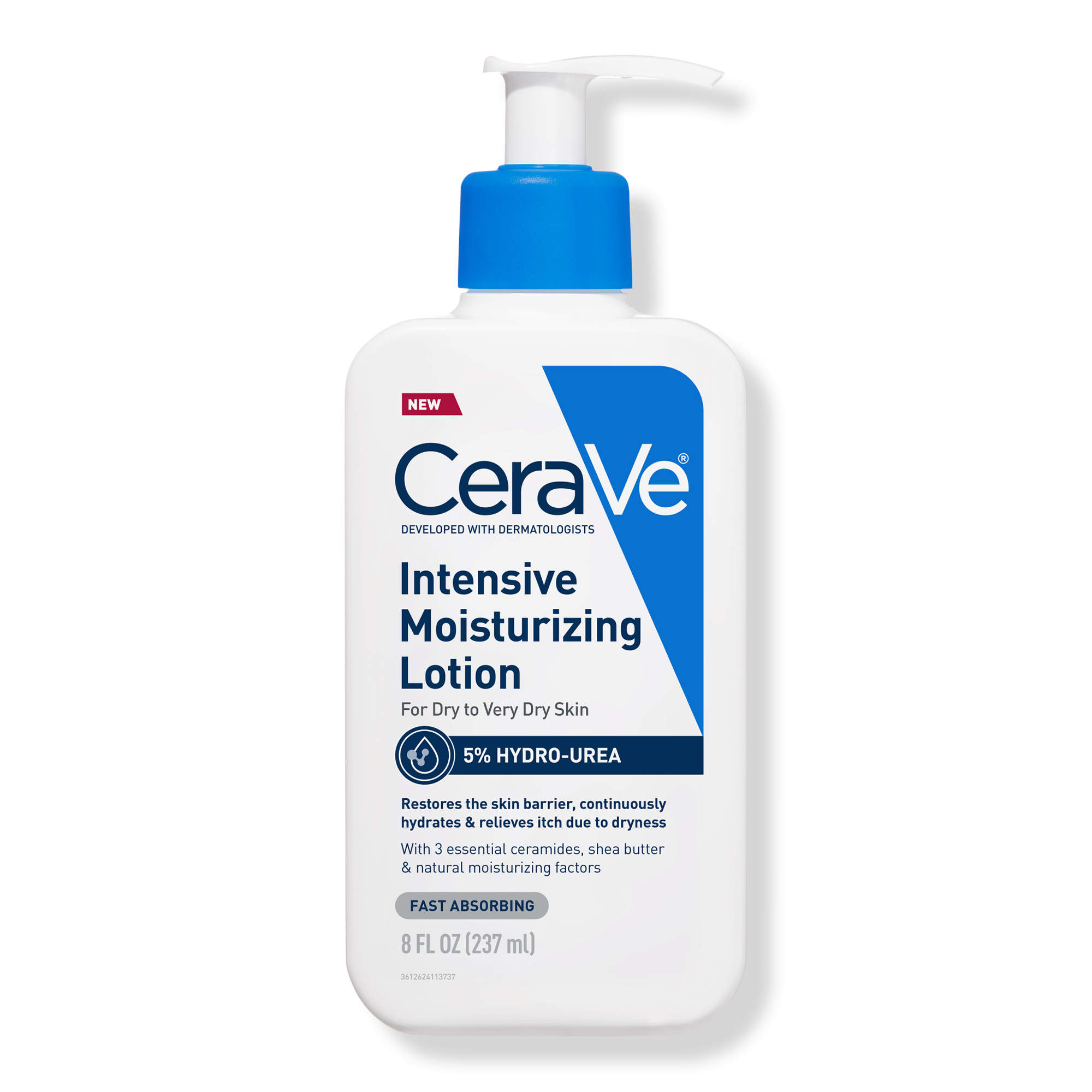 Intensive Moisturizing Body Lotion for Dry Skin and Itch Relief - 8.0 oz
