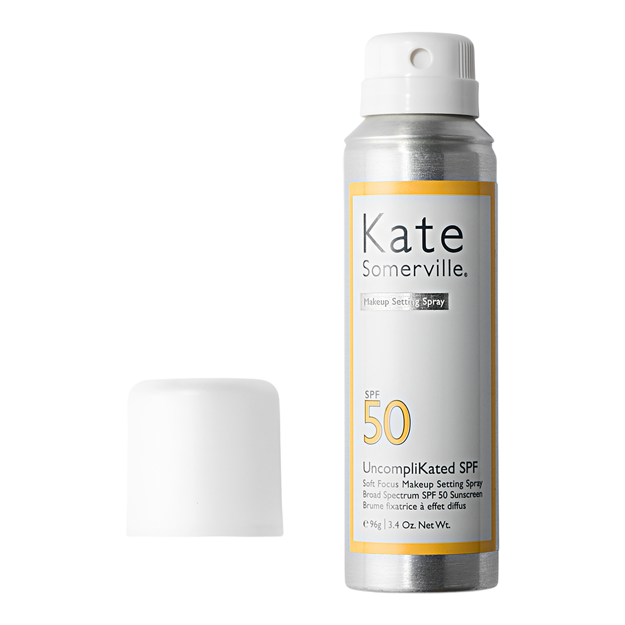 UncompliKated SPF Soft Focus Makeup Setting Spray Broad Spectrum SPF 50 Sunscreen