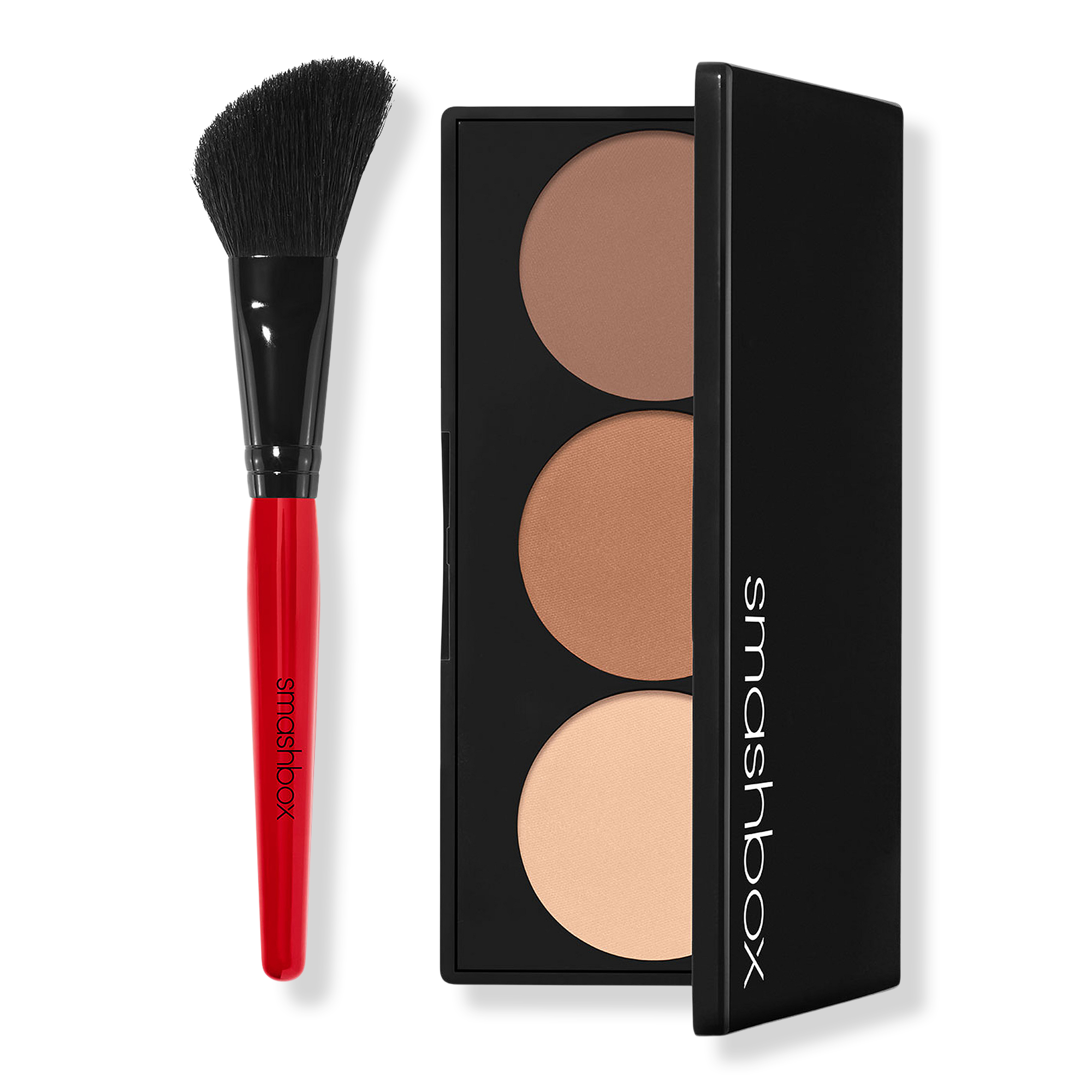 Step-By-Step Contour Highlighter & Bronzer Face Palette Kit - Light/Medium