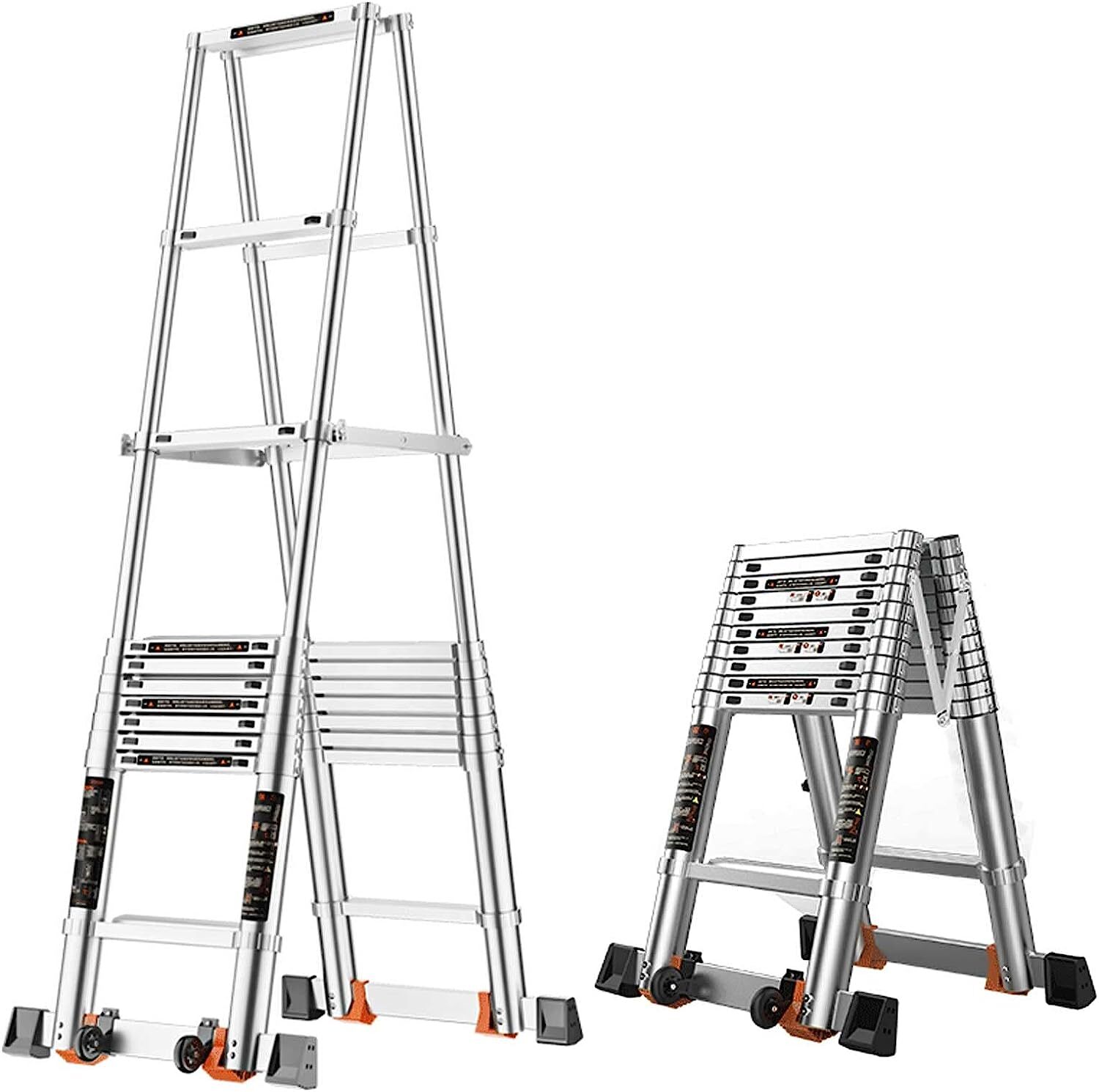 Portable Multifunctional Telescopic A-type Step Ladder🔥