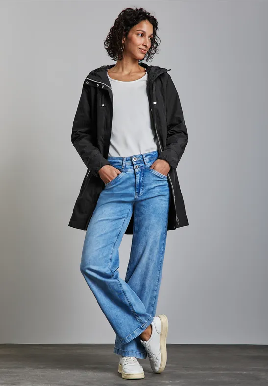 Langer Windbreaker