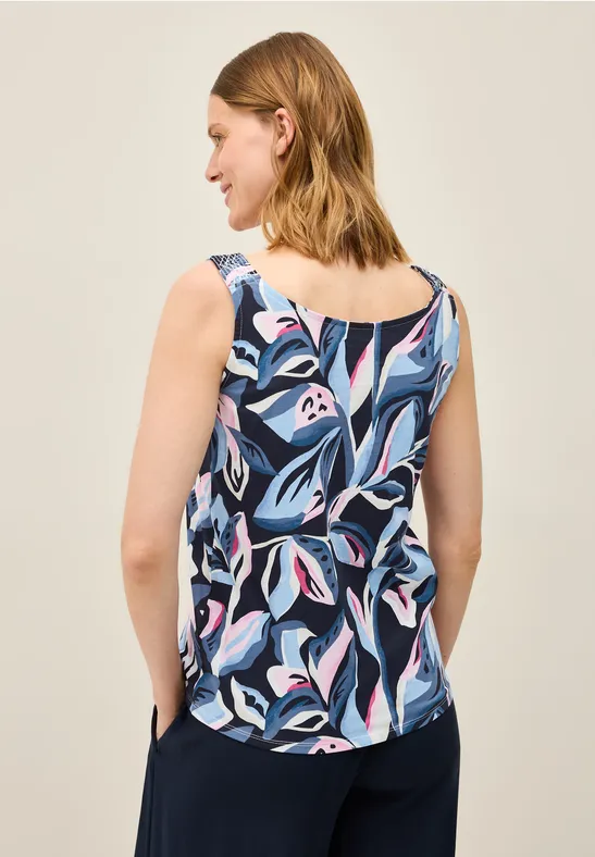 Top mit Smok-Details