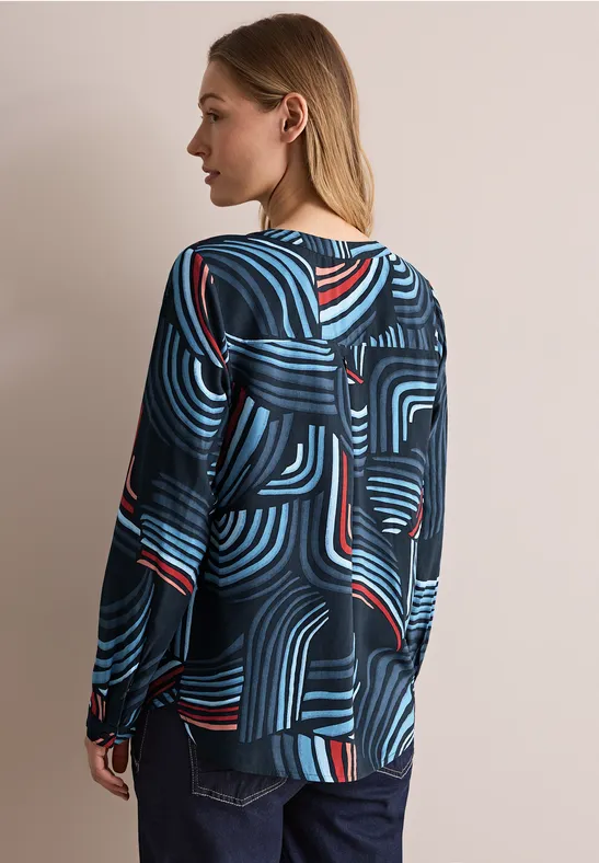Bedruckte Bluse