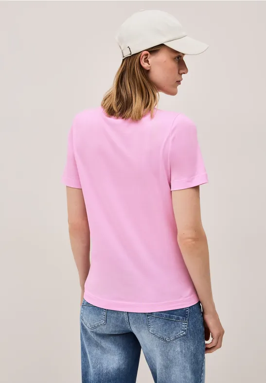 Shirt mit Folien-Print