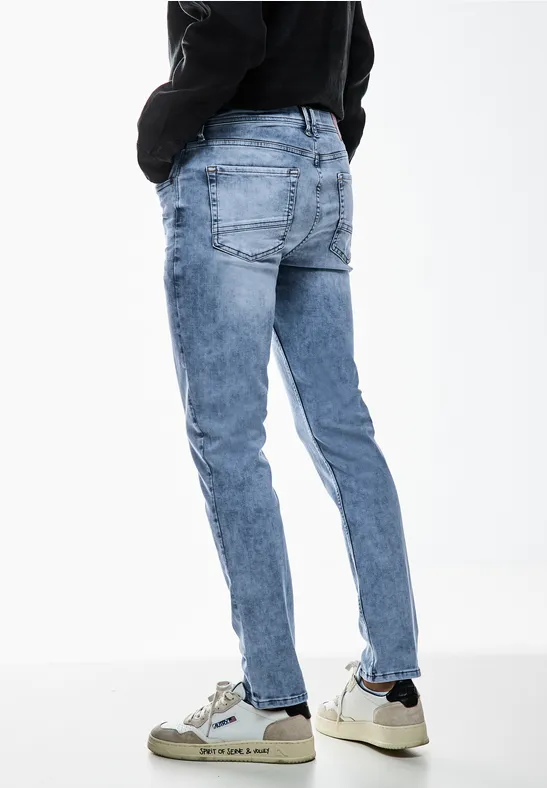 Slim Fit bleached Jeans