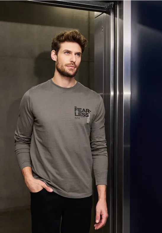 Softes Longsleeve mit Print