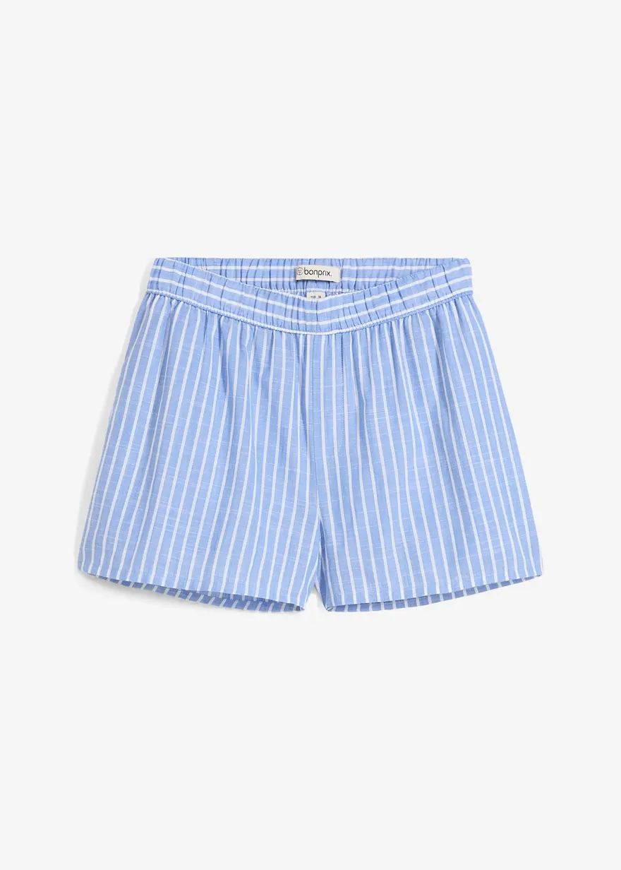 Shorts aus reiner Baumwolle
