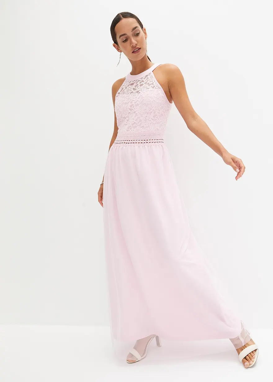 Maxikleid mit Spitze