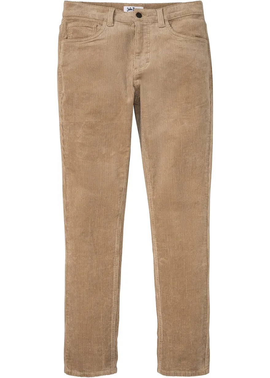 Slim Fit Stretch-Cordhose mit Komfortschnitt