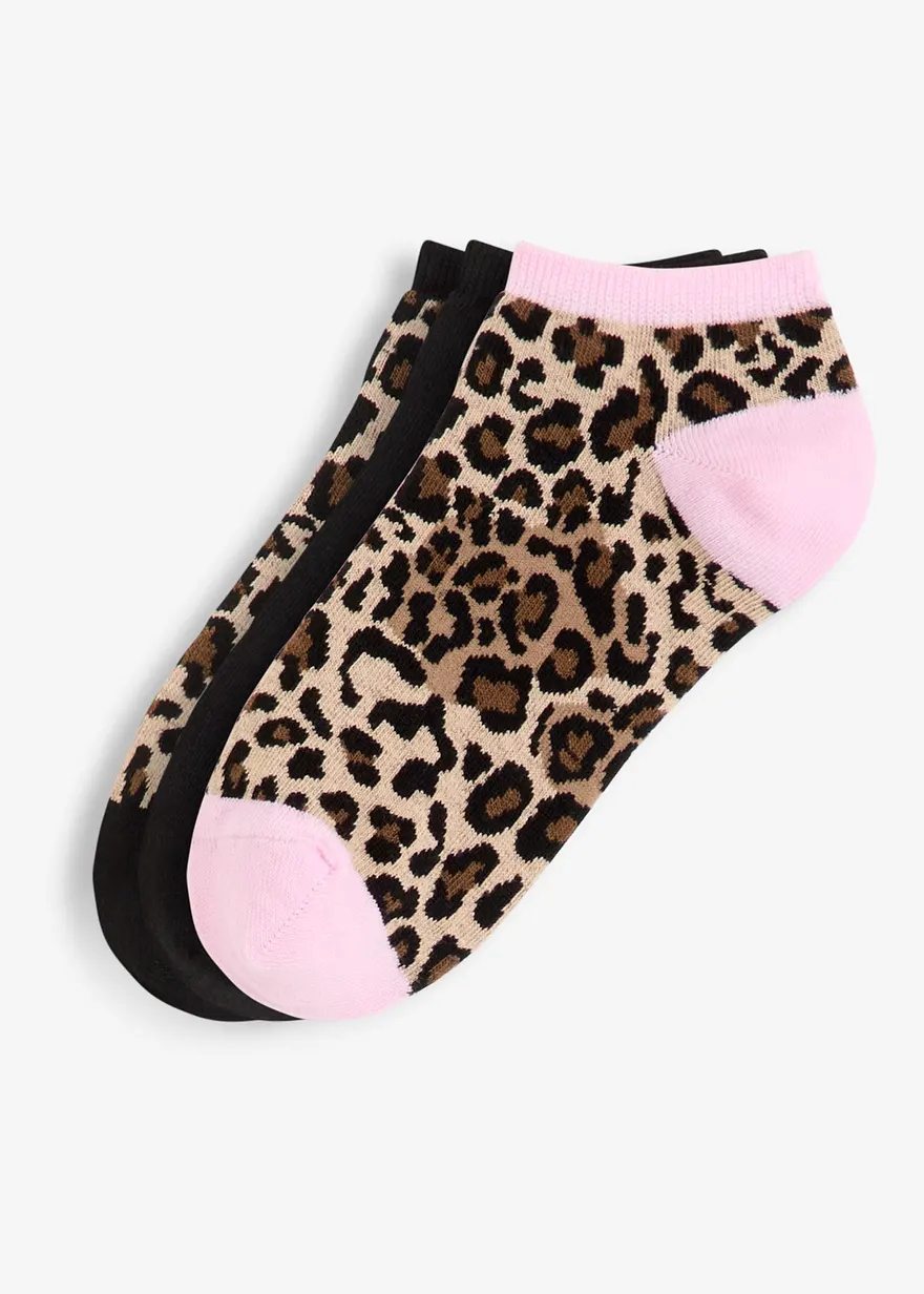Sneakersocken mit Bio-Baumwolle (3er Pack)