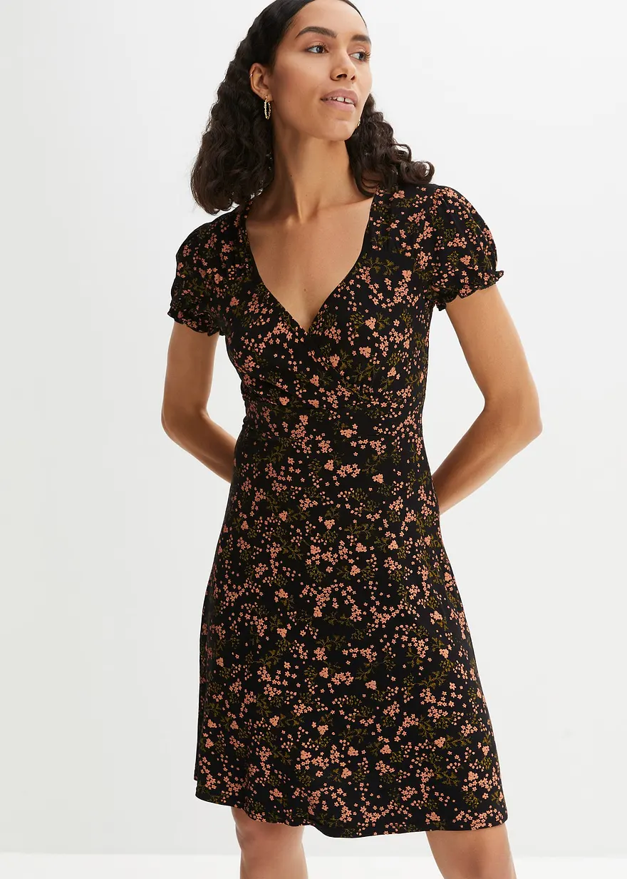 Jerseykleid aus Viskose